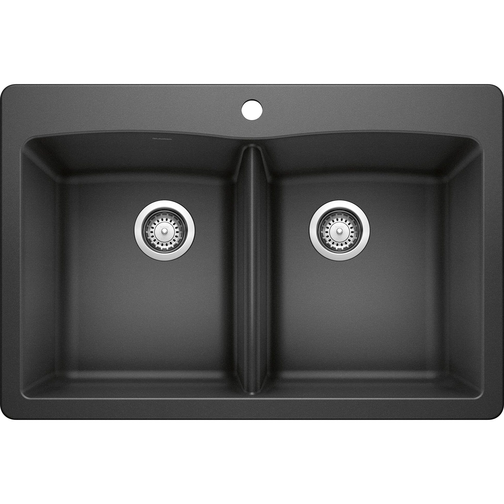 Blanco Diamond Equal Double Bowl SILGRANIT (Di) - Anthracite