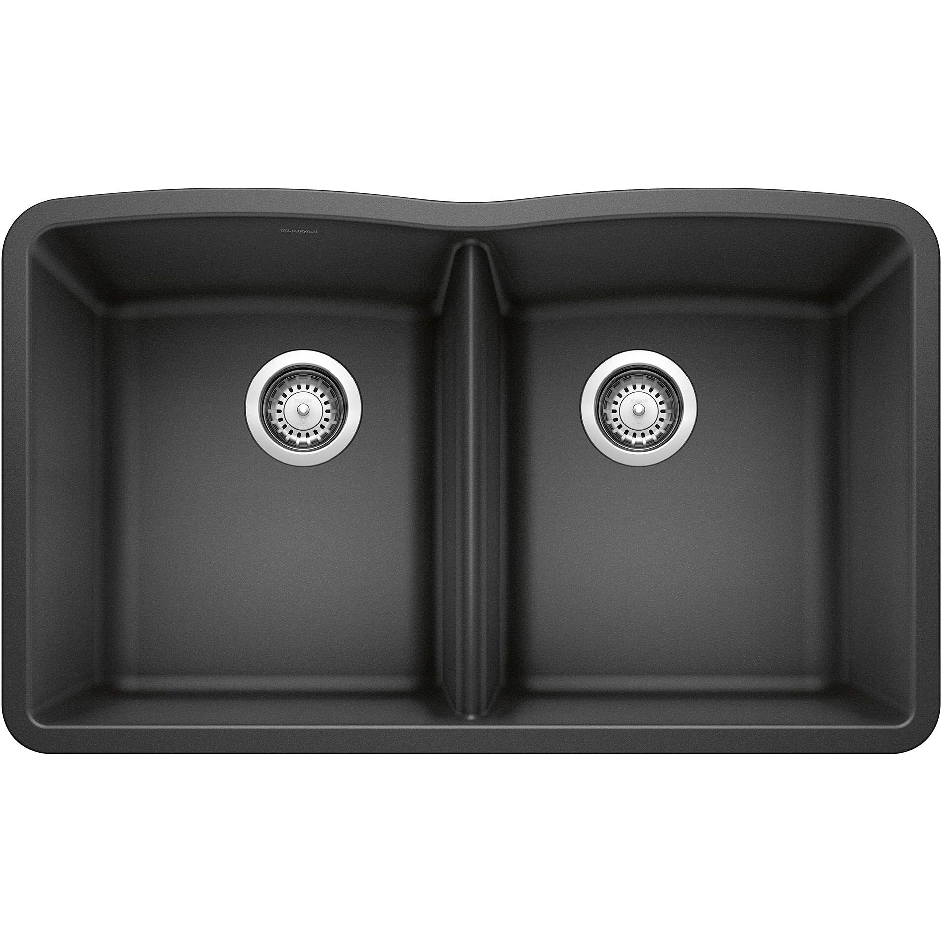 Blanco Diamond Equal Double Bowl SILGRANIT (Um) - Anthracite