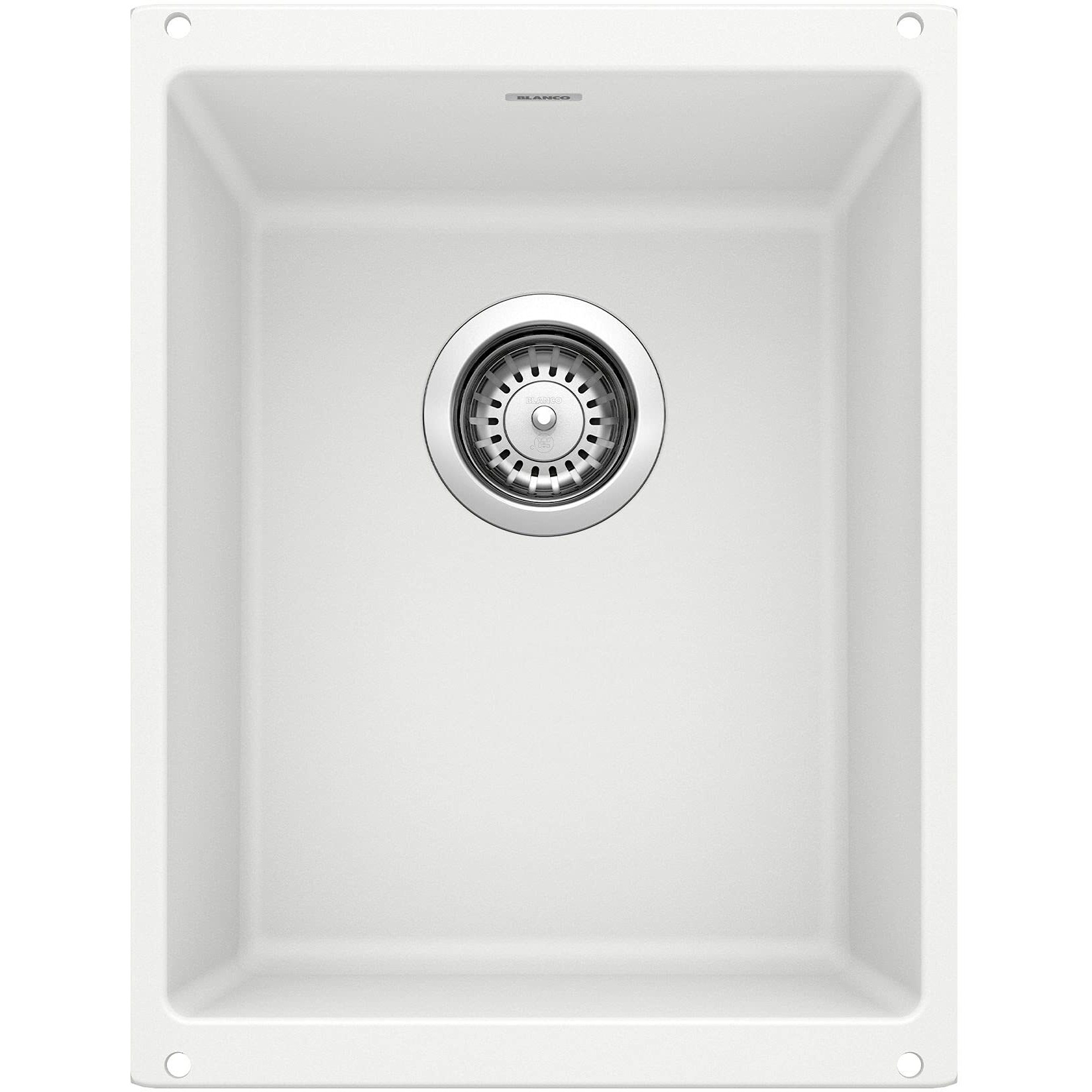Blanco Precis Medium Single - White