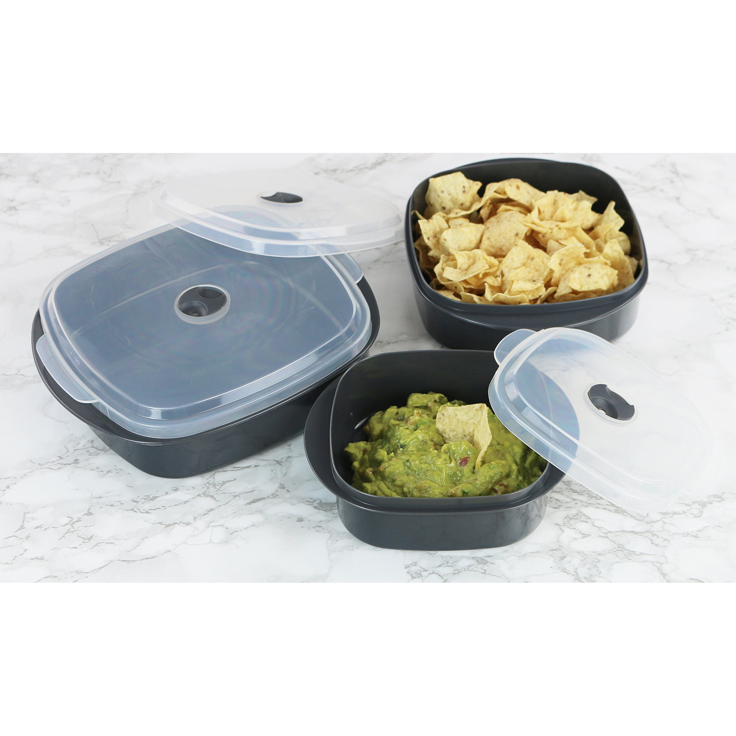 Reston Lloyd 20110 Microwave Cookware Set Gray