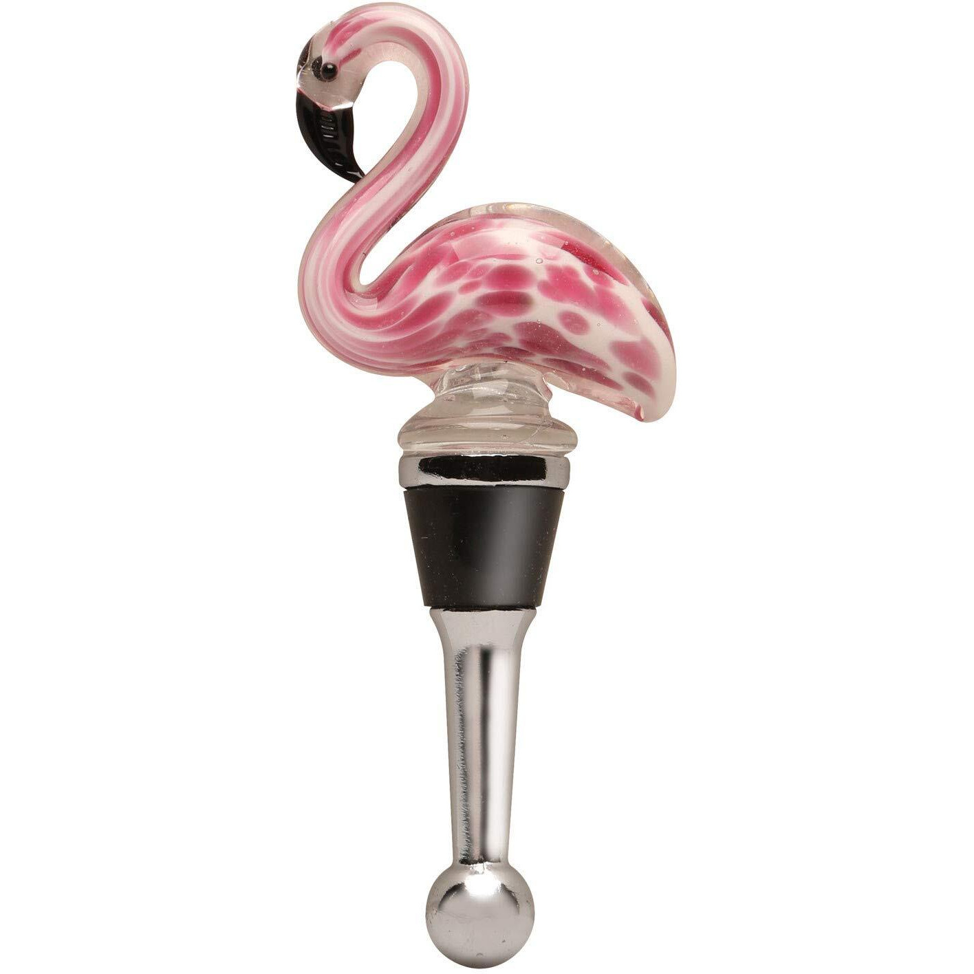 LS Arts BS-084 Bottle Stopper - Flamingo