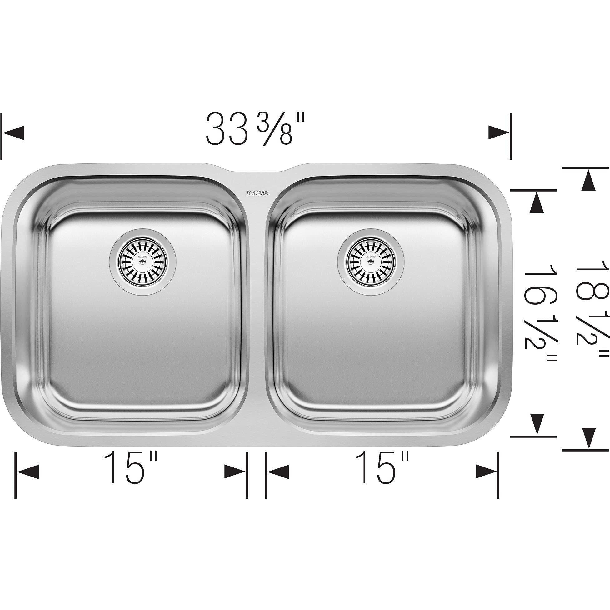 Blanco Stellar Equal Double Bowl