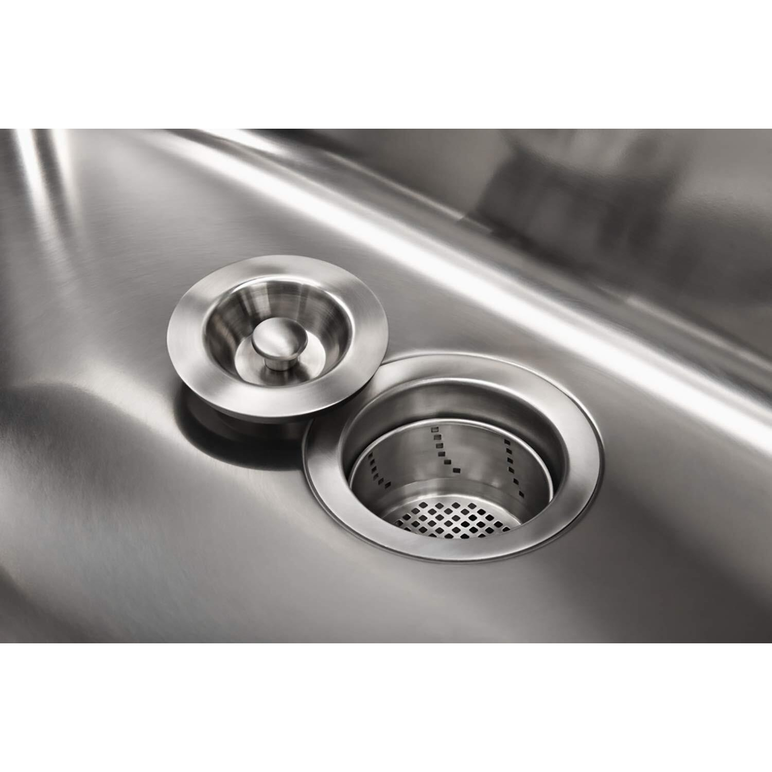 Accessories 3-in-1 Disposal Flange - Stainless