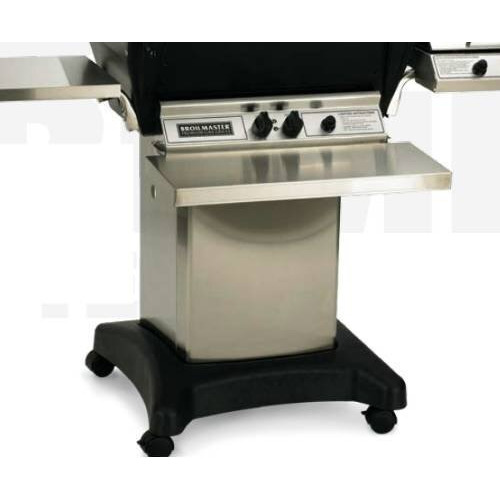 Broilmaster PcB1 Stainless Steel cart-Base Molded Base with Stainless Stand and Removeable casters
