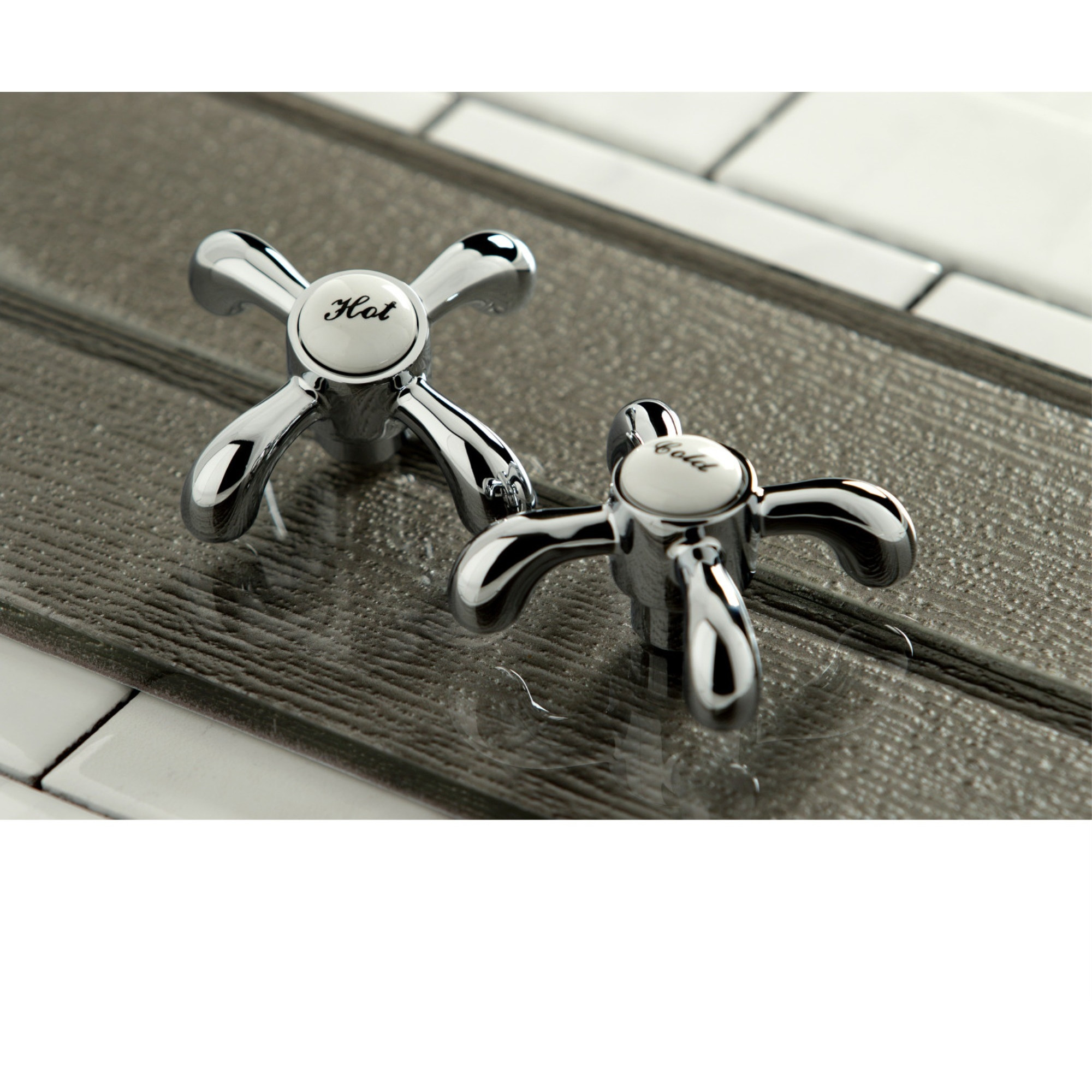 Kingston Brass KS1791TXBS Widespread Kitchen Faucet, Polished Chrome