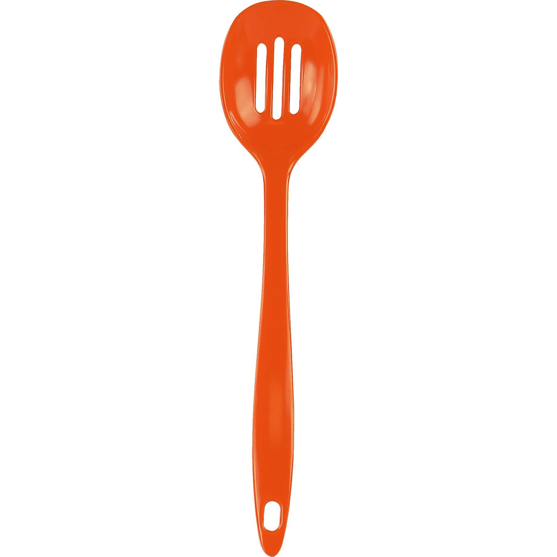 Reston Lloyd Melamine Slotted Spoon - Orange