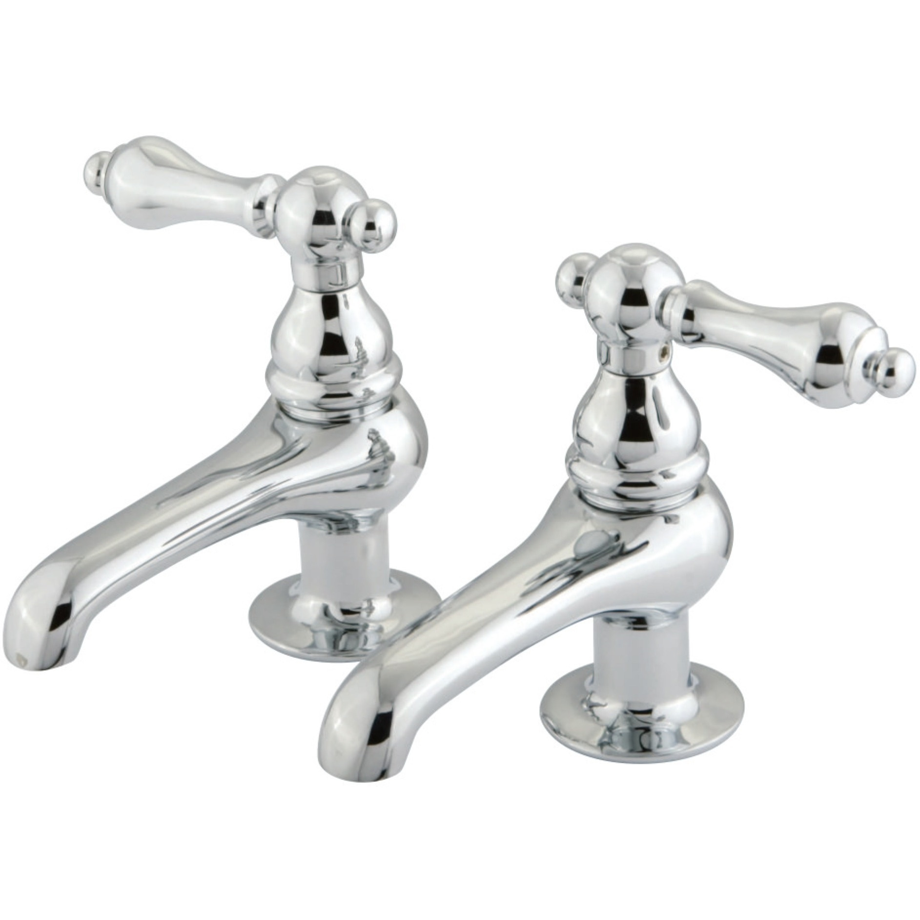 Kingston Brass CC2L1 Basin Faucet, Polished Chrome