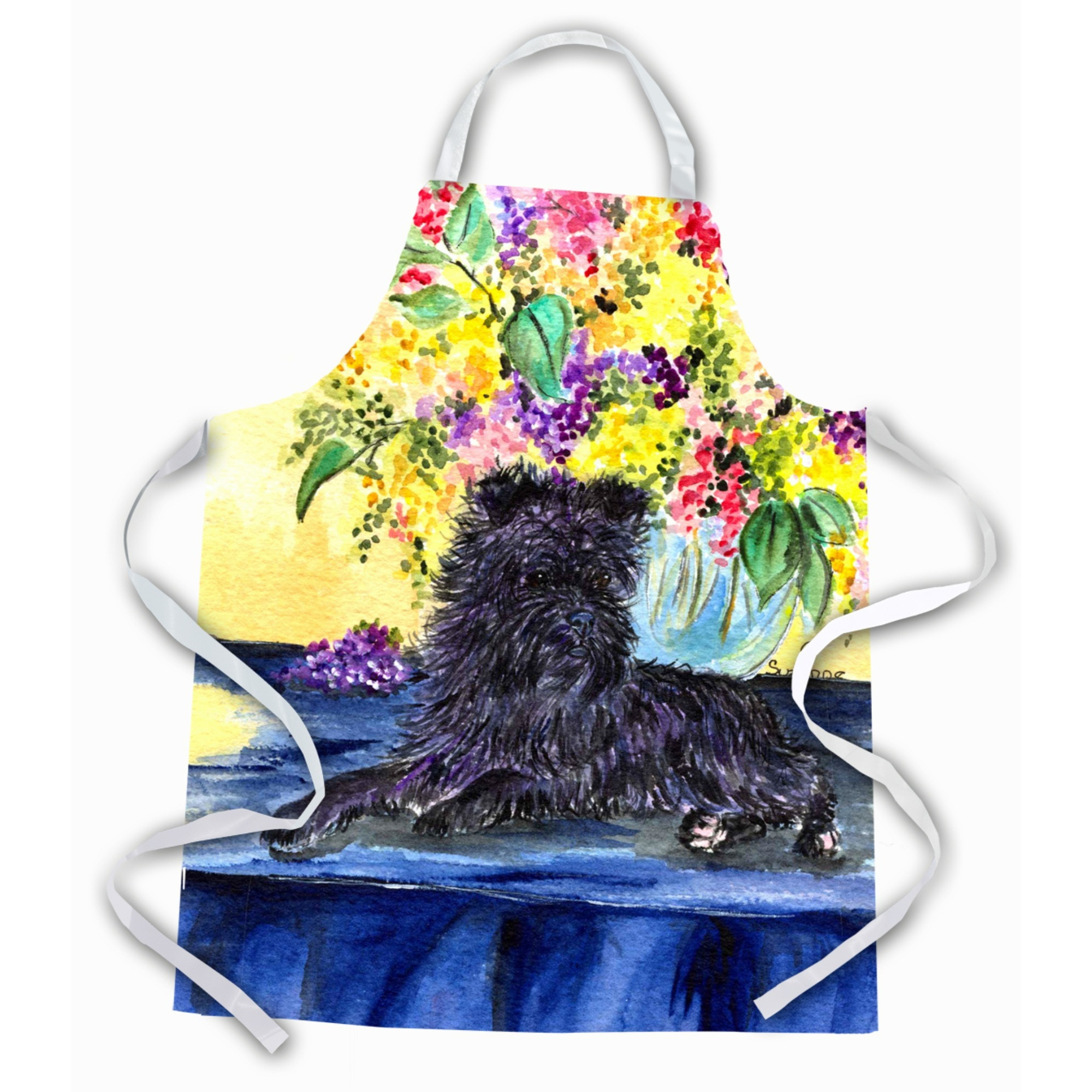 &quotCaroline's Treasures SS8296APRON Affenpinscher Apron, Large, Multicolor"
