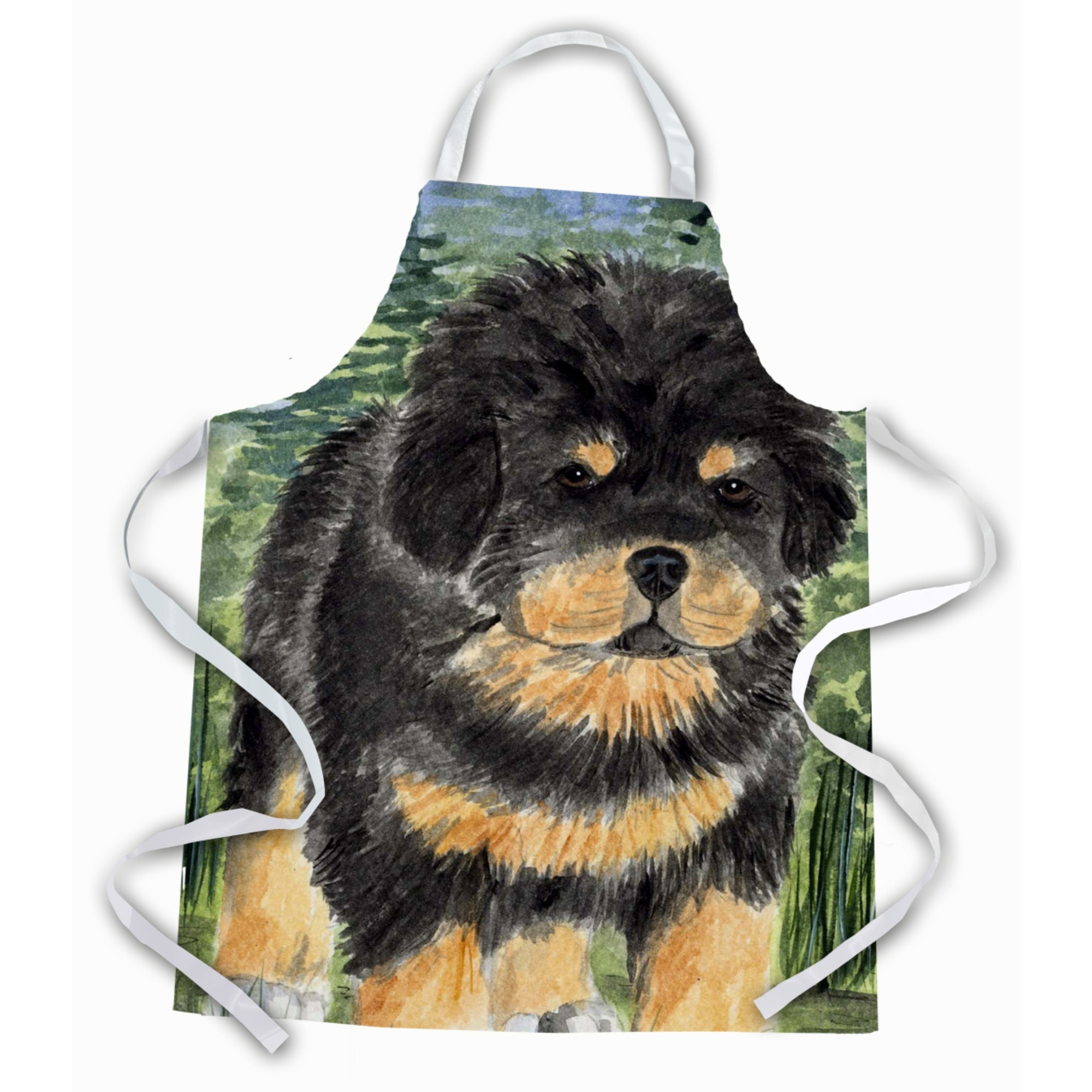 &quotCaroline's Treasures SS8031APRON Tibetan Mastiff Apron, Large, Multicolor"
