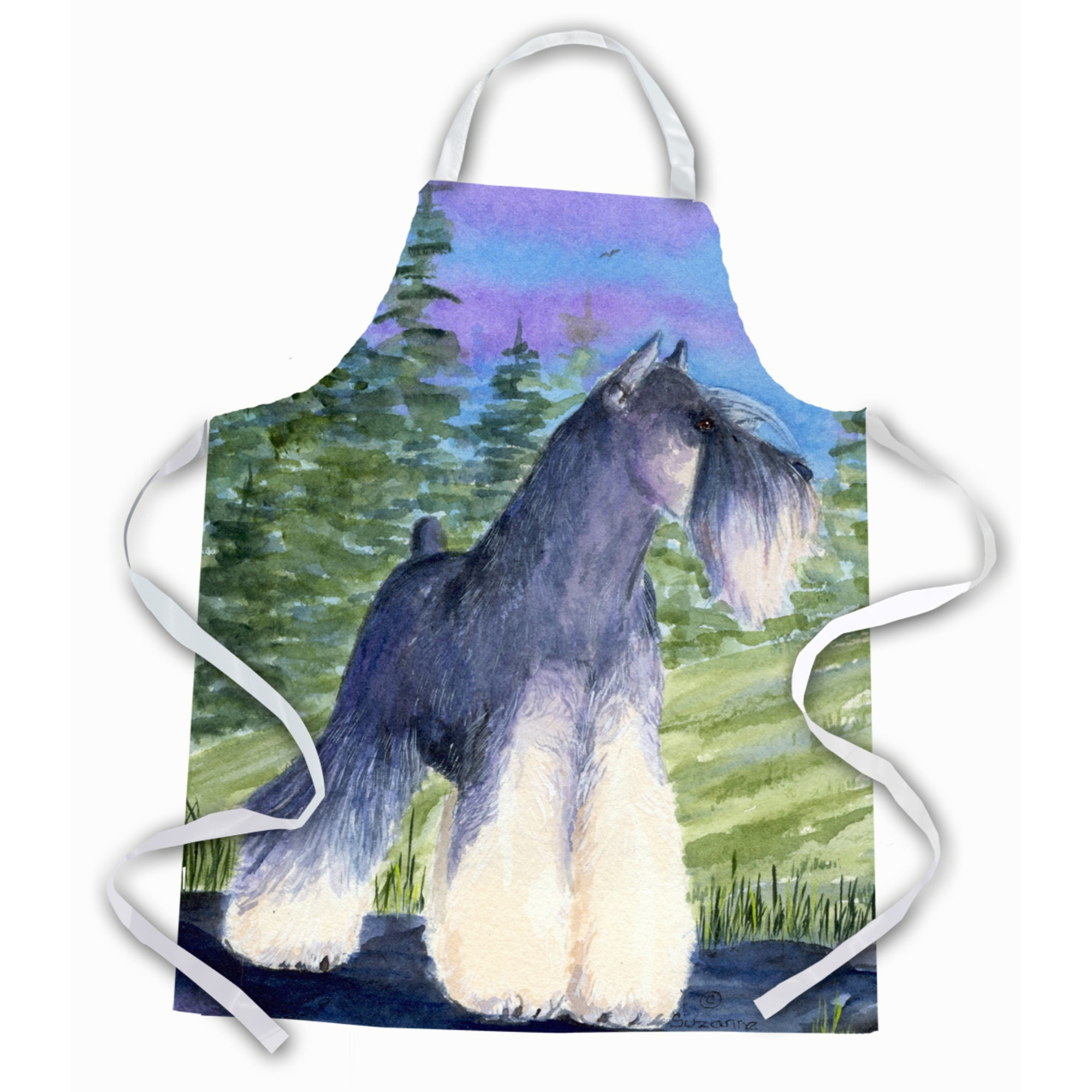 &quotCaroline's Treasures SS1061APRON Schnauzer Apron, Large, Multicolor"