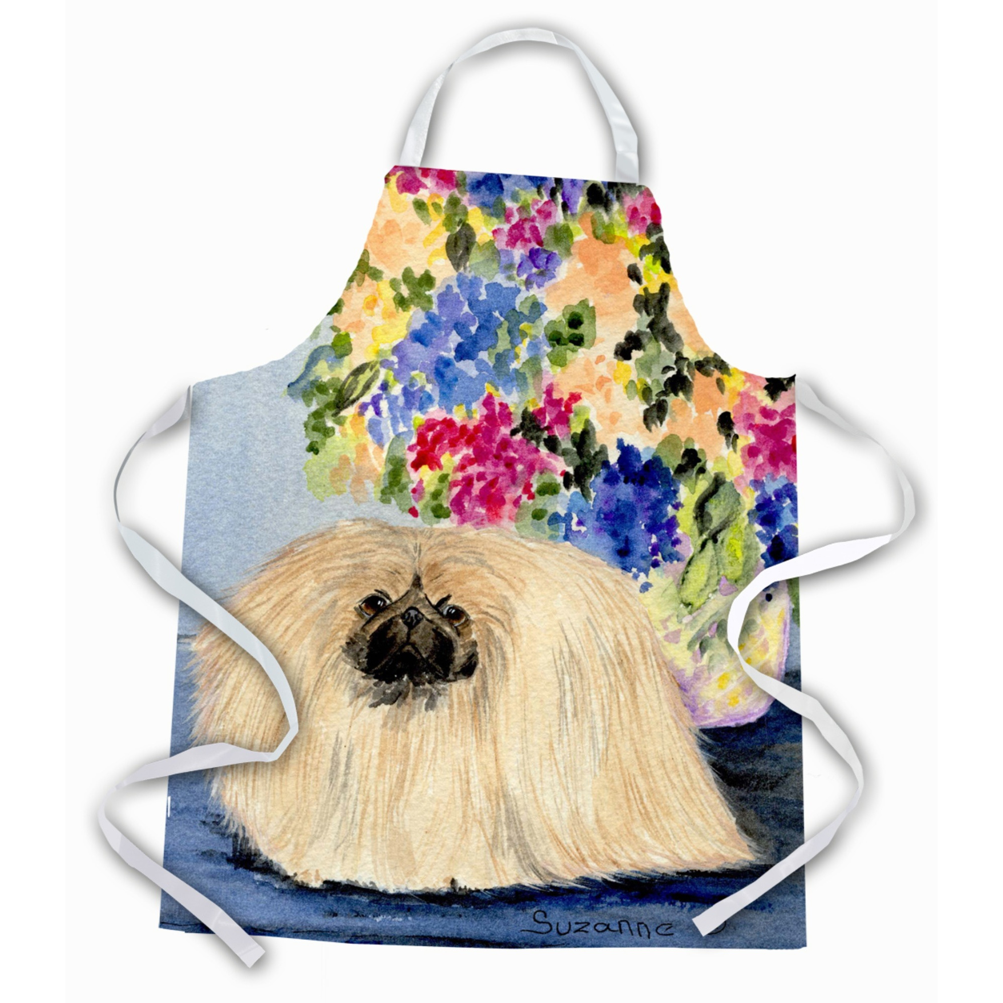 &quotCaroline's Treasures SS8315APRON Pekingese Apron, Large, Multicolor"