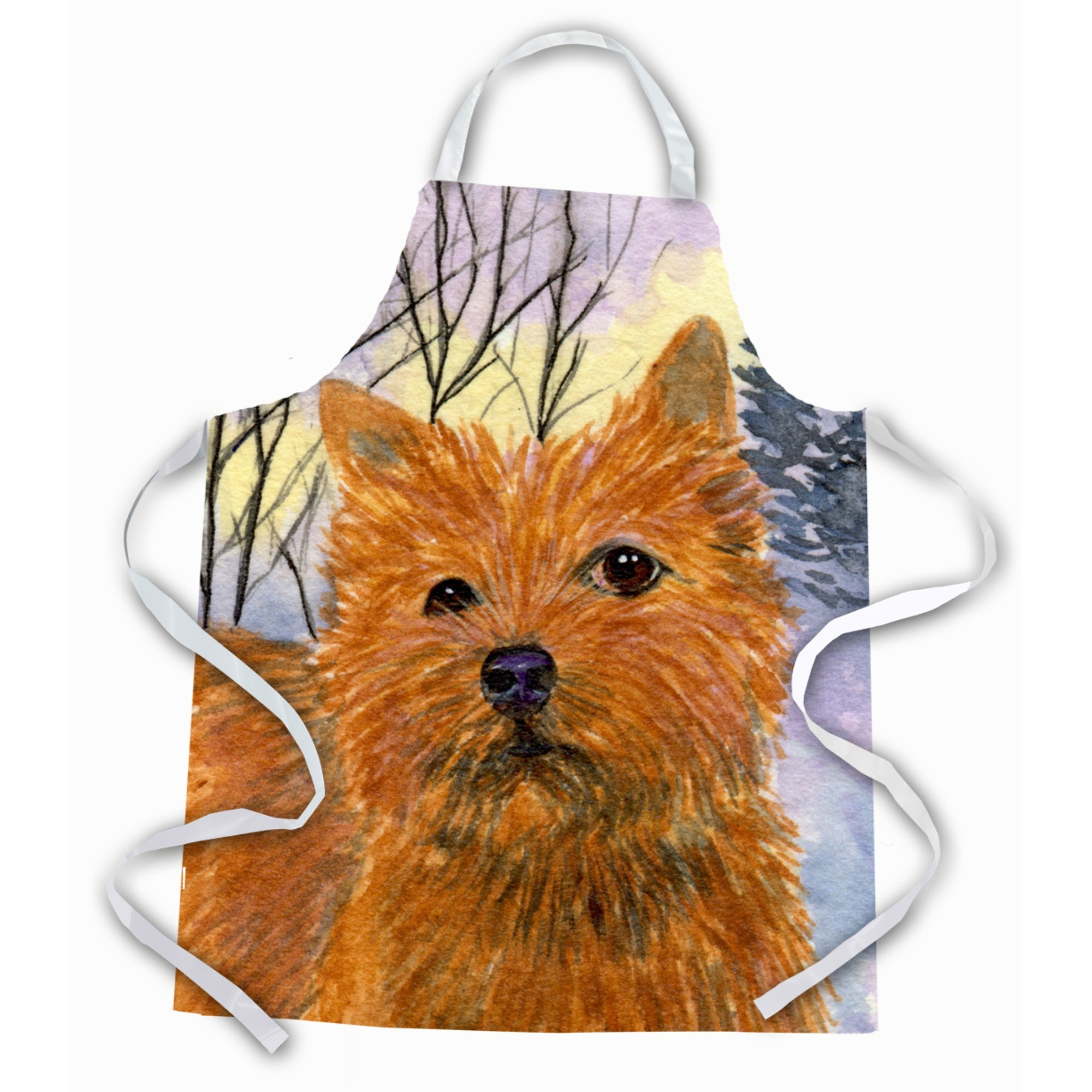 &quotCaroline's Treasures SS1012APRON Norwich Terrier Apron, Large, Multicolor"