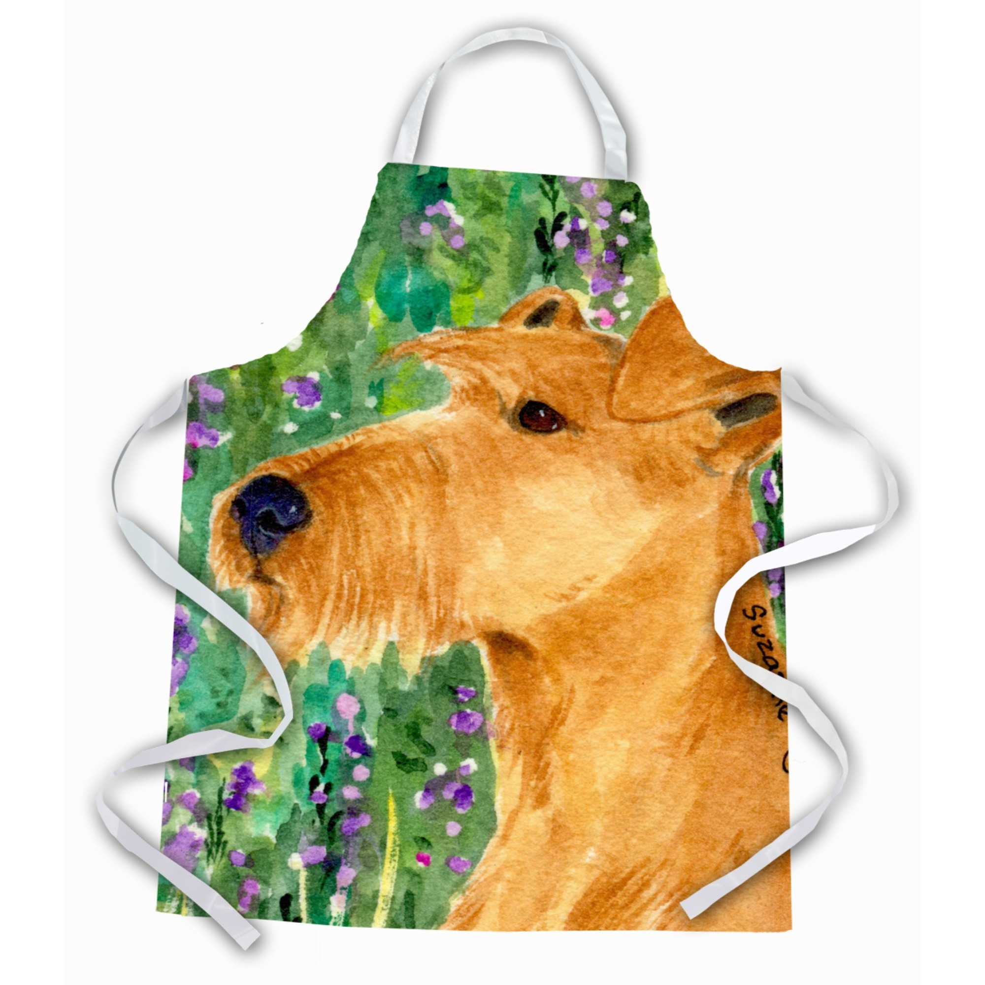 &quotCaroline's Treasures SS1004APRON Irish Terrier Apron, Large, Multicolor"