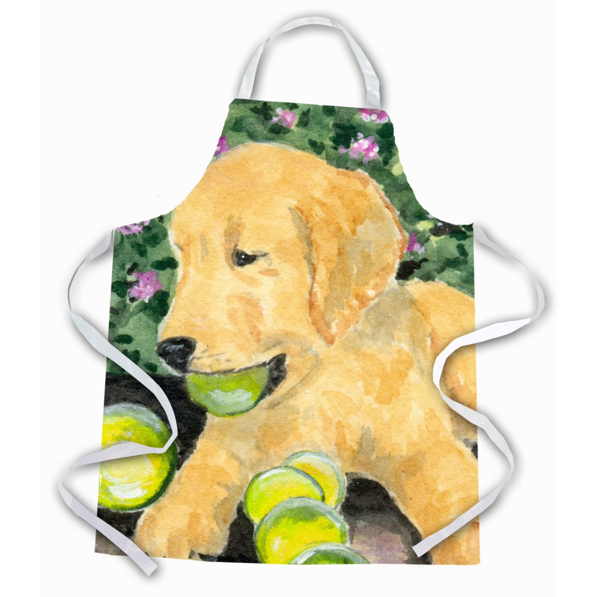 &quotCaroline's Treasures SS8759APRON Golden Retriever Apron, Large, Multicolor"