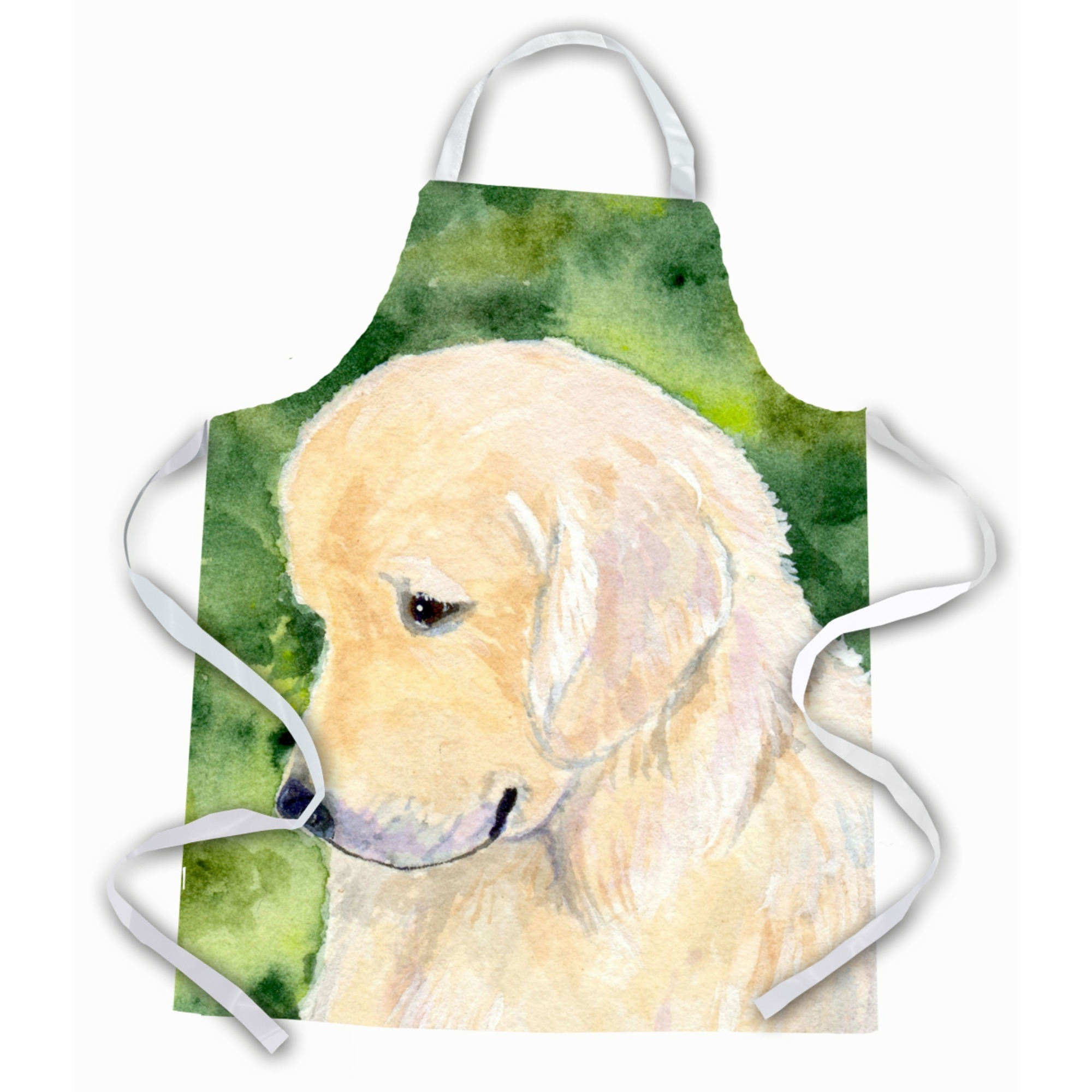 &quotCaroline's Treasures SS8757APRON Golden Retriever Apron, Large, Multicolor"