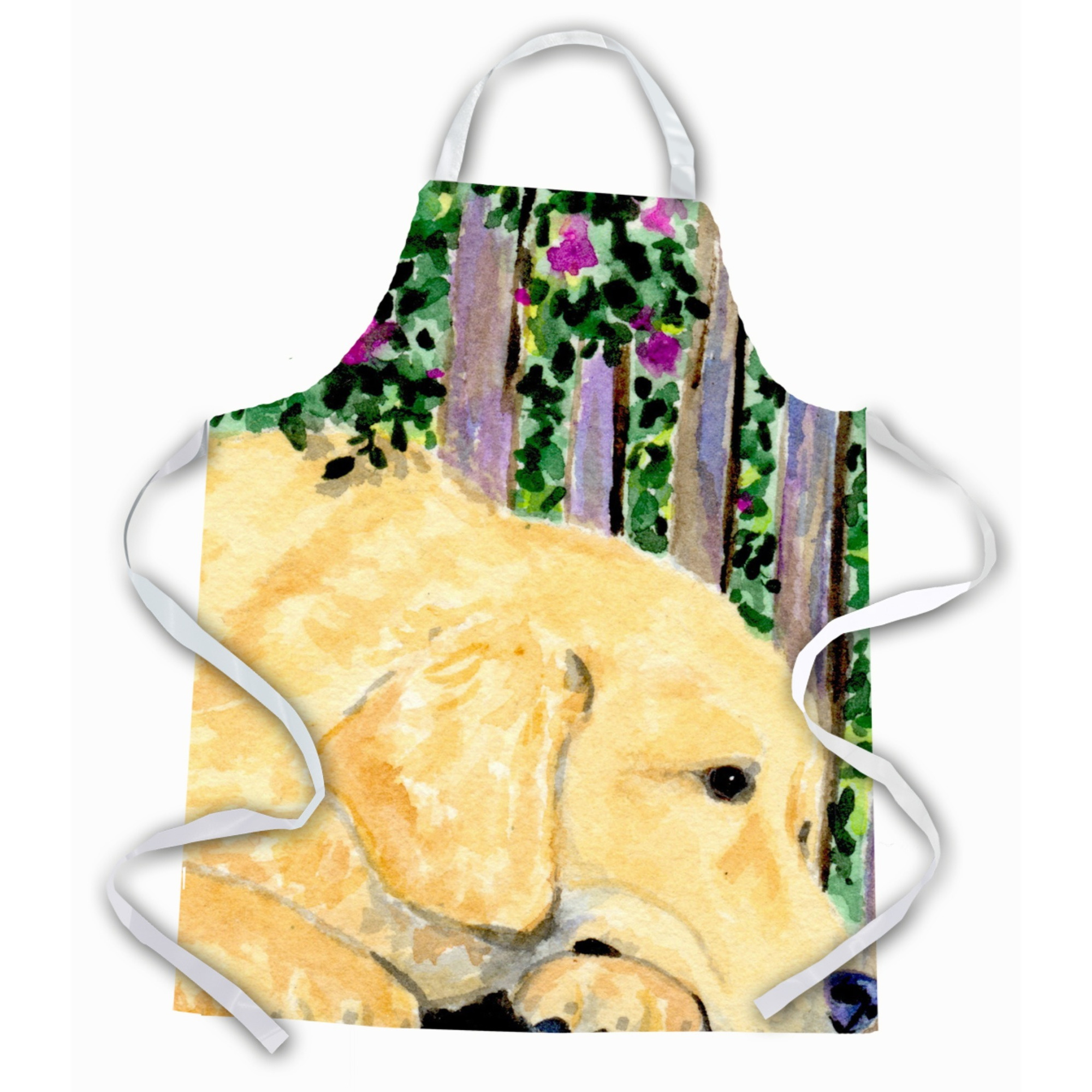 &quotCaroline's Treasures SS8756APRON Golden Retriever Apron, Large, Multicolor"