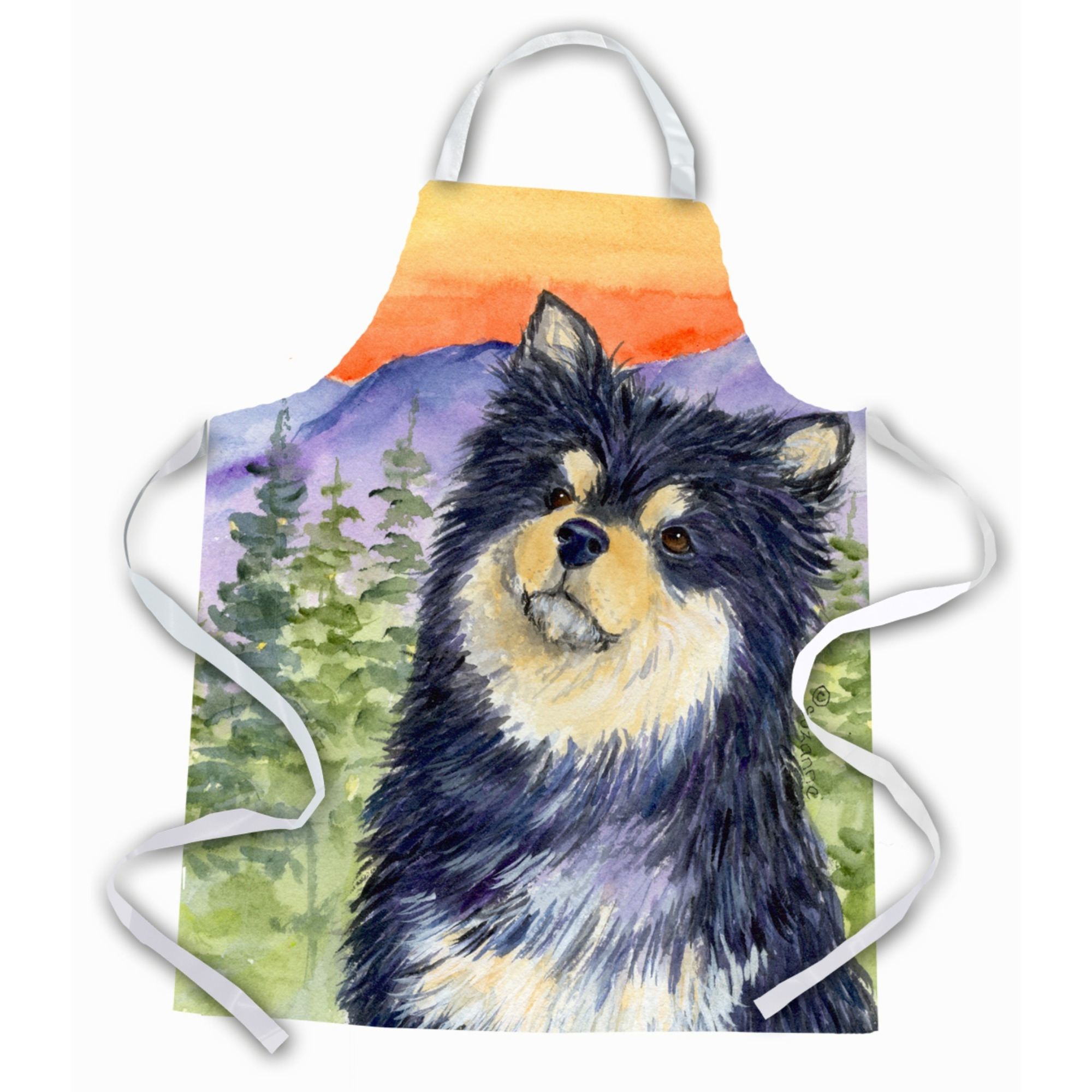 &quotCaroline's Treasures SS1057APRON Finnish Lapp Hund Apron, Large, Multicolor"