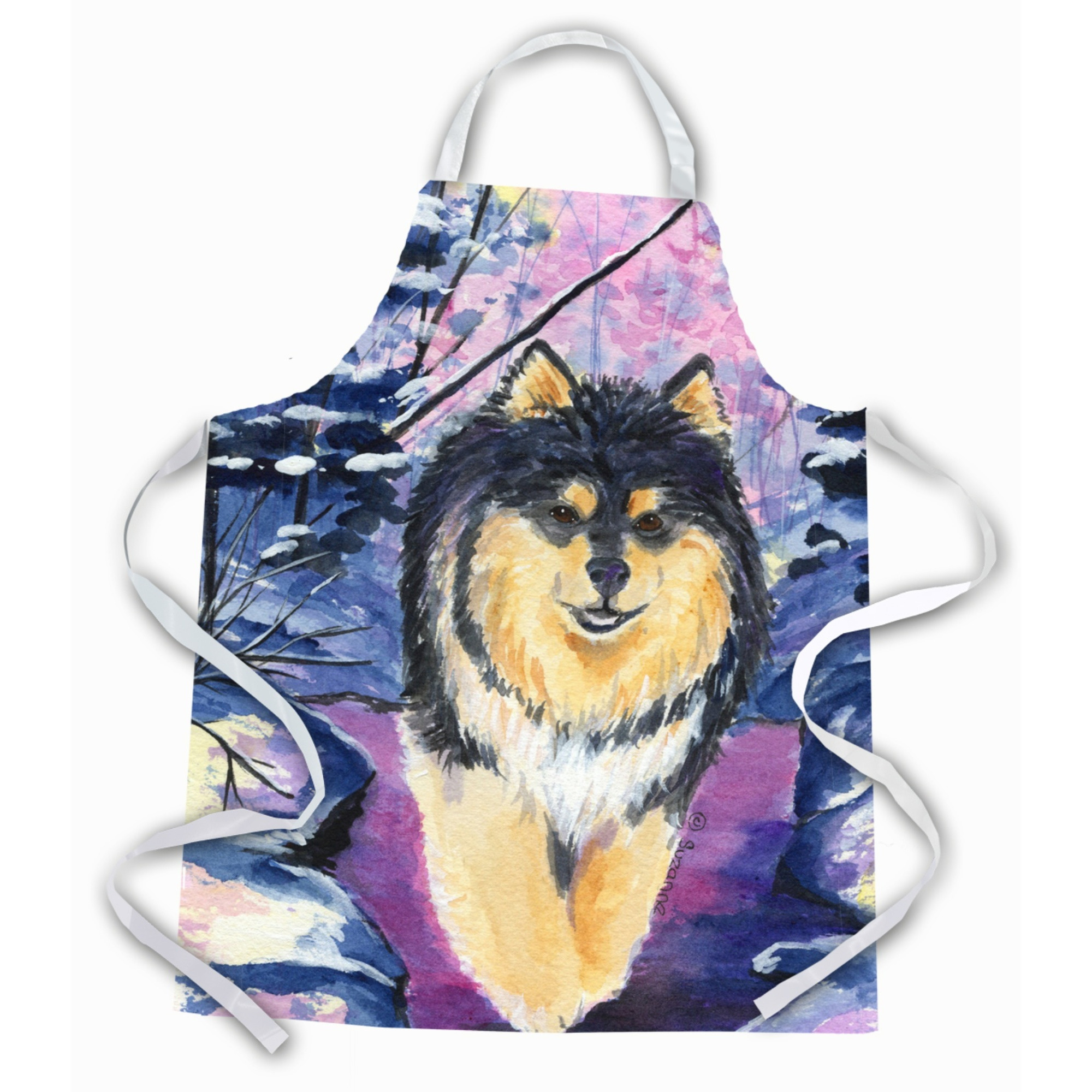 &quotCaroline's Treasures SS1054APRON Finnish Lapp Hund Apron, Large, Multicolor"