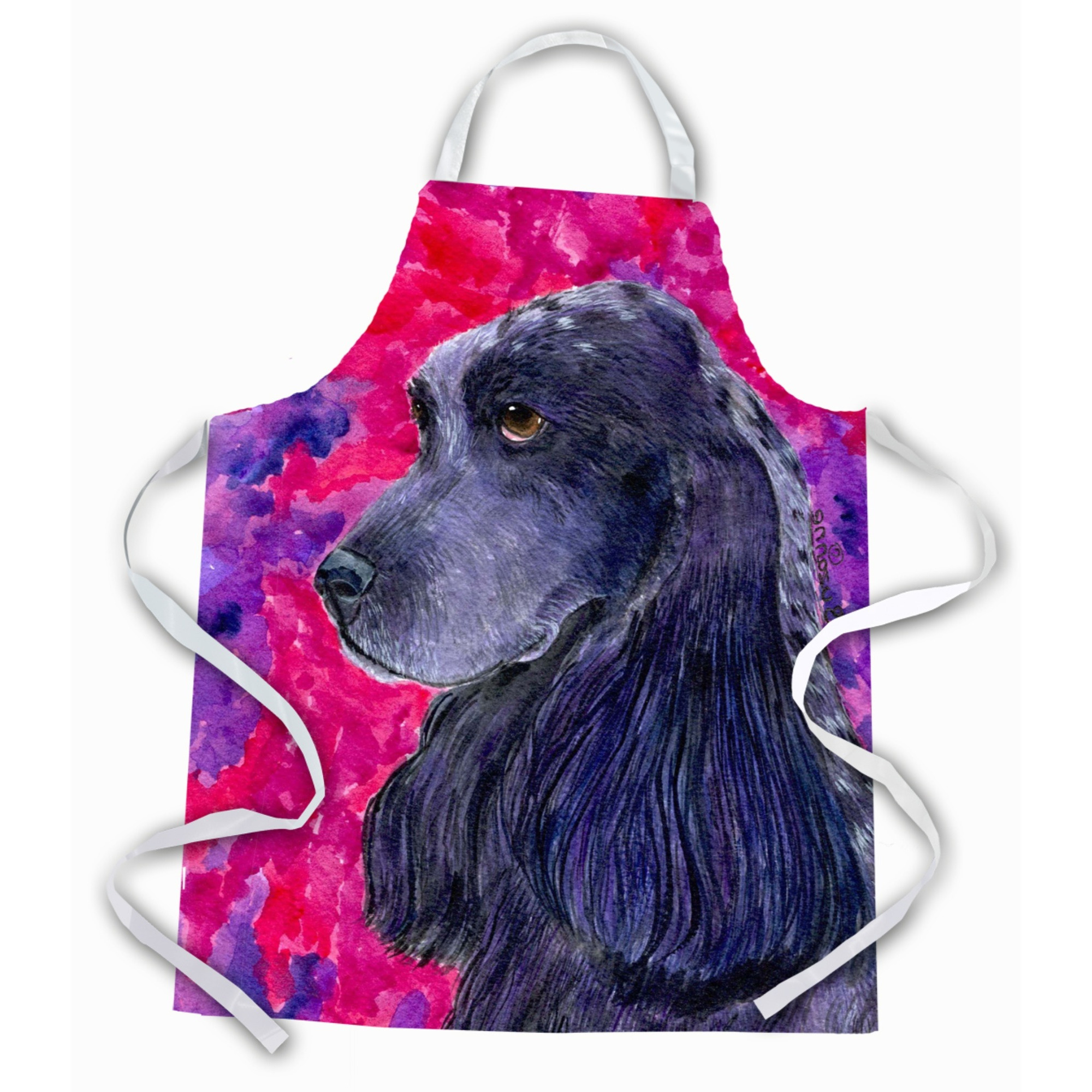 &quotCaroline's Treasures SS8659APRON Cocker Spaniel Apron, Large, Multicolor"