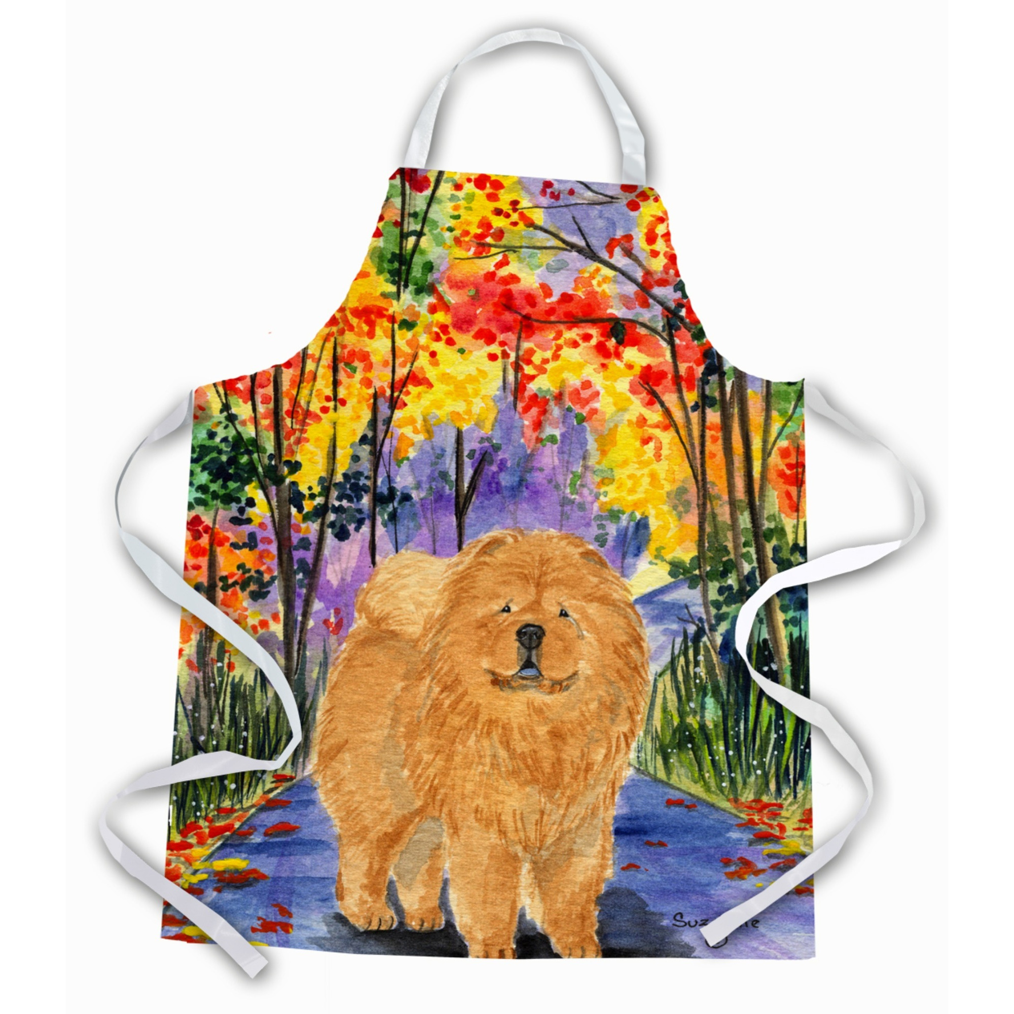 &quotCaroline's Treasures SS7001APRON Chow Chow Apron, Large, Multicolor"