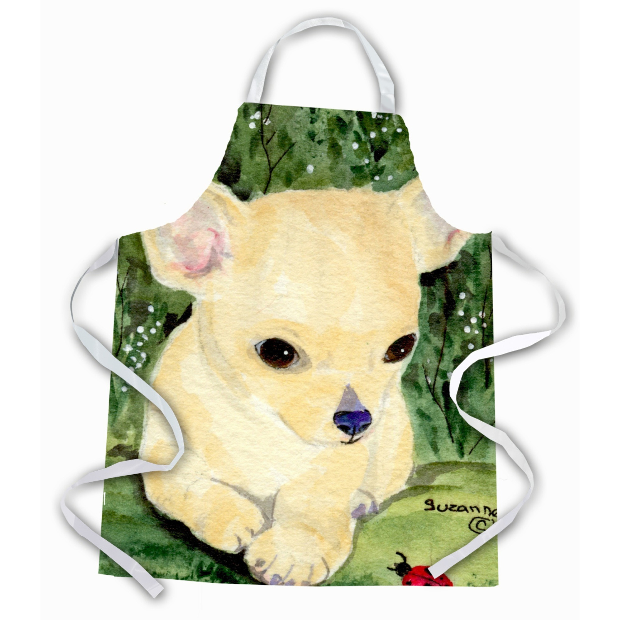 &quotCaroline's Treasures SS1010APRON Chihuahua Apron, Large, Multicolor"