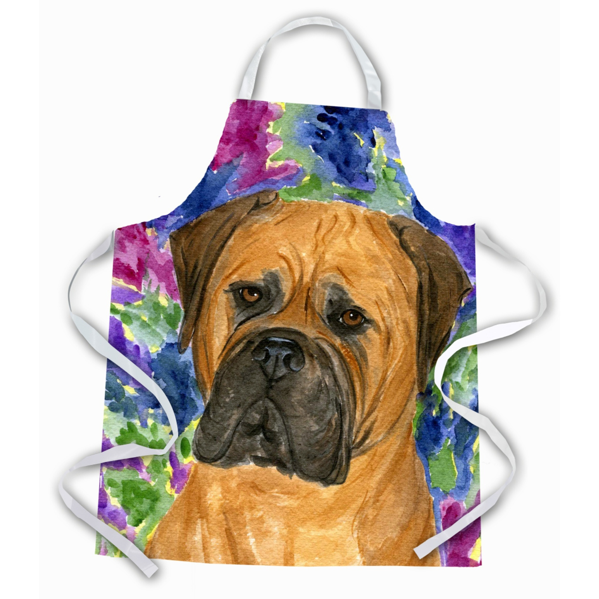 &quotCaroline's Treasures SS8155APRON Bullmastiff Apron, Large, Multicolor"