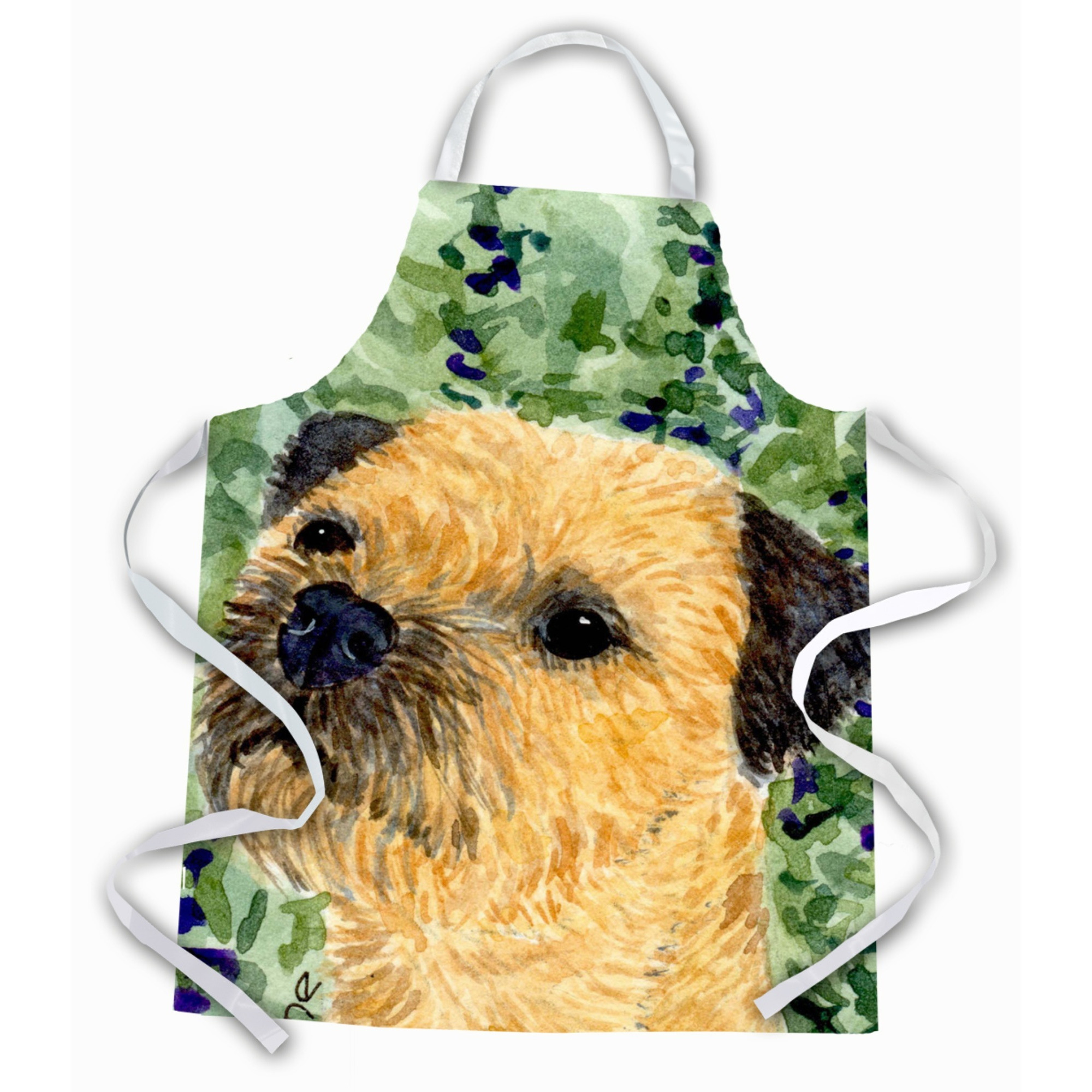 &quotCaroline's Treasures SS8801APRON Border Terrier Apron, Large, Multicolor"