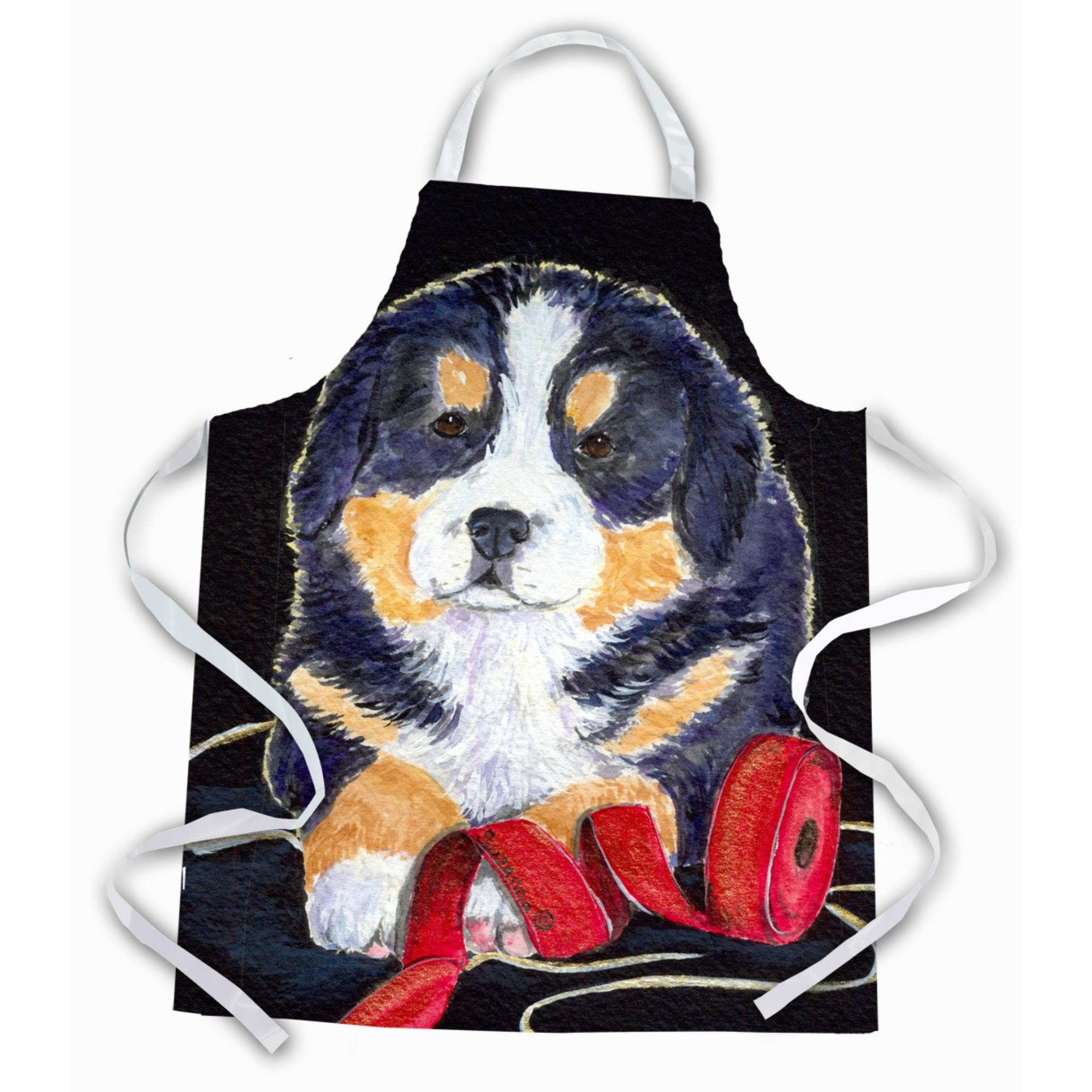 &quotCaroline's Treasures SS8569APRON Bernese Mountain Dog Apron, Large, Multicolor"