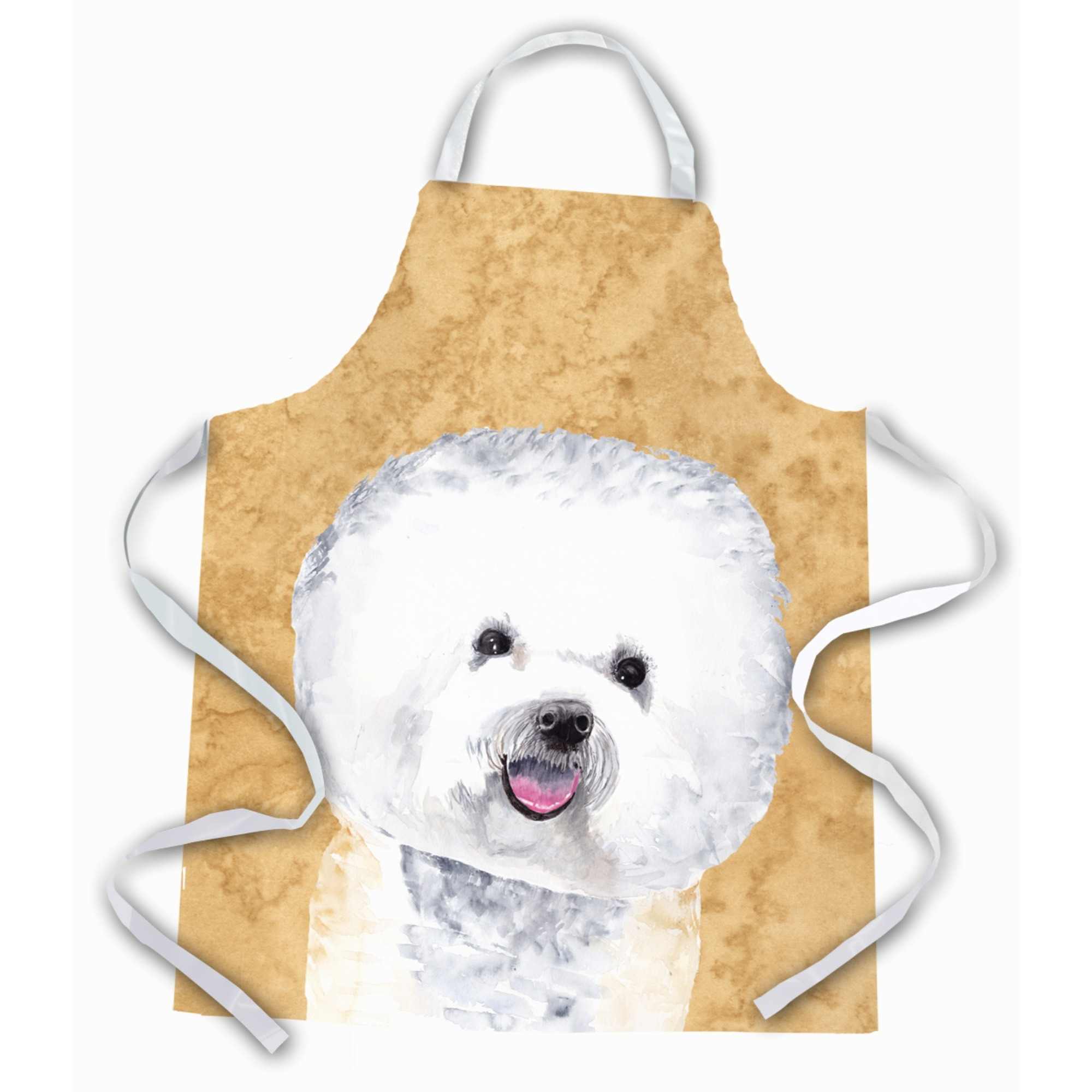 &quotCaroline's Treasures SC9135APRON Bichon Frise Apron, Large, Multicolor"
