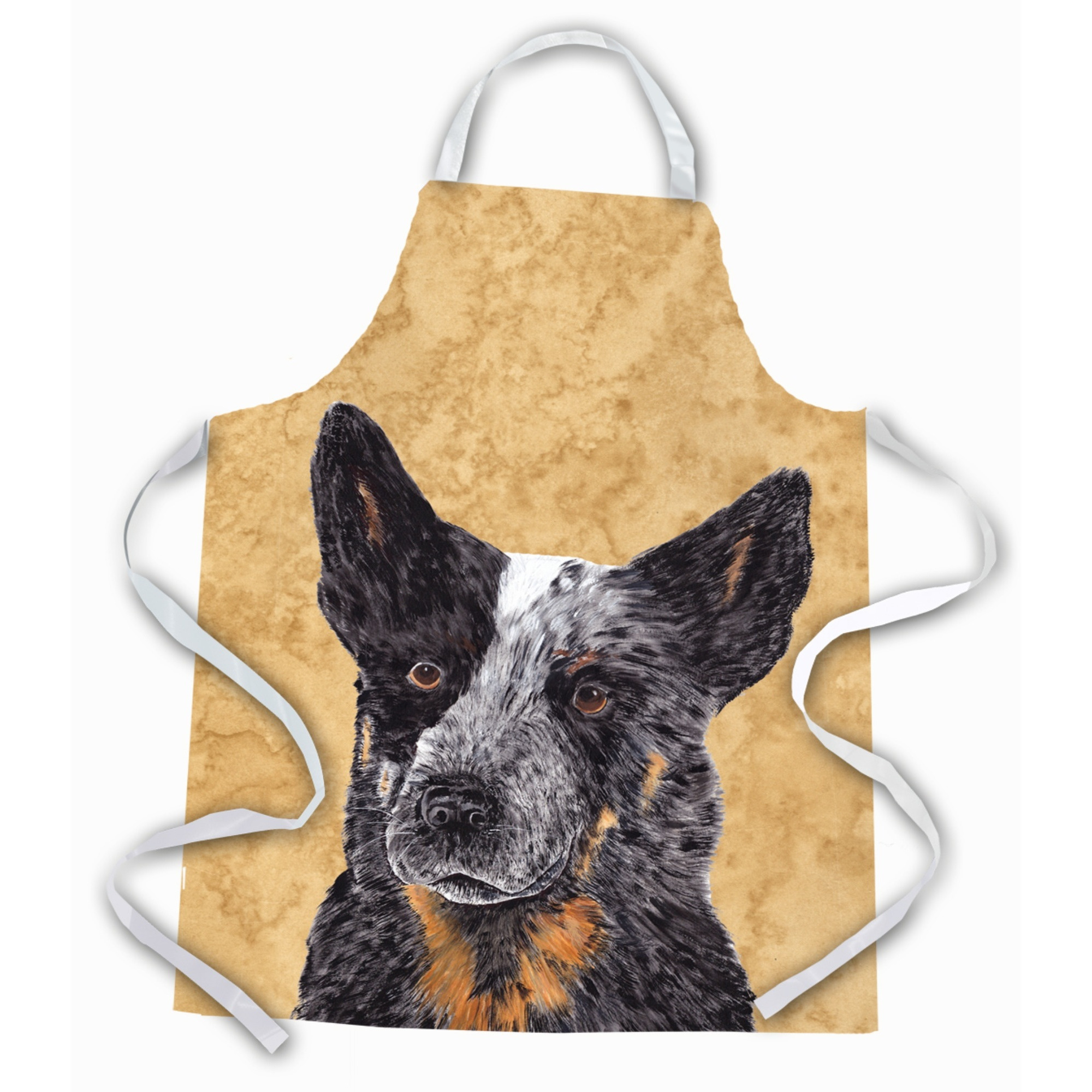 &quotCaroline's Treasures SC9141APRON Australian Cattle Dog Apron, Large, Multicolor"