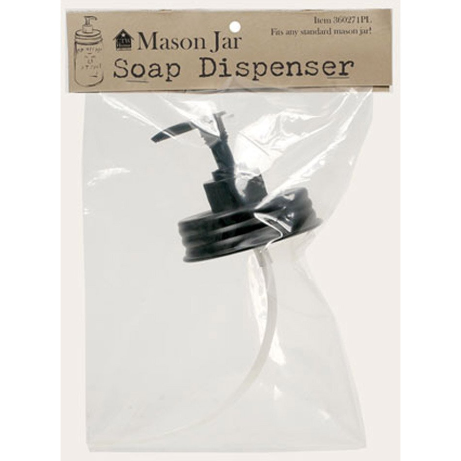 Mason Jar Soap Dispenser Lid - Box of 4