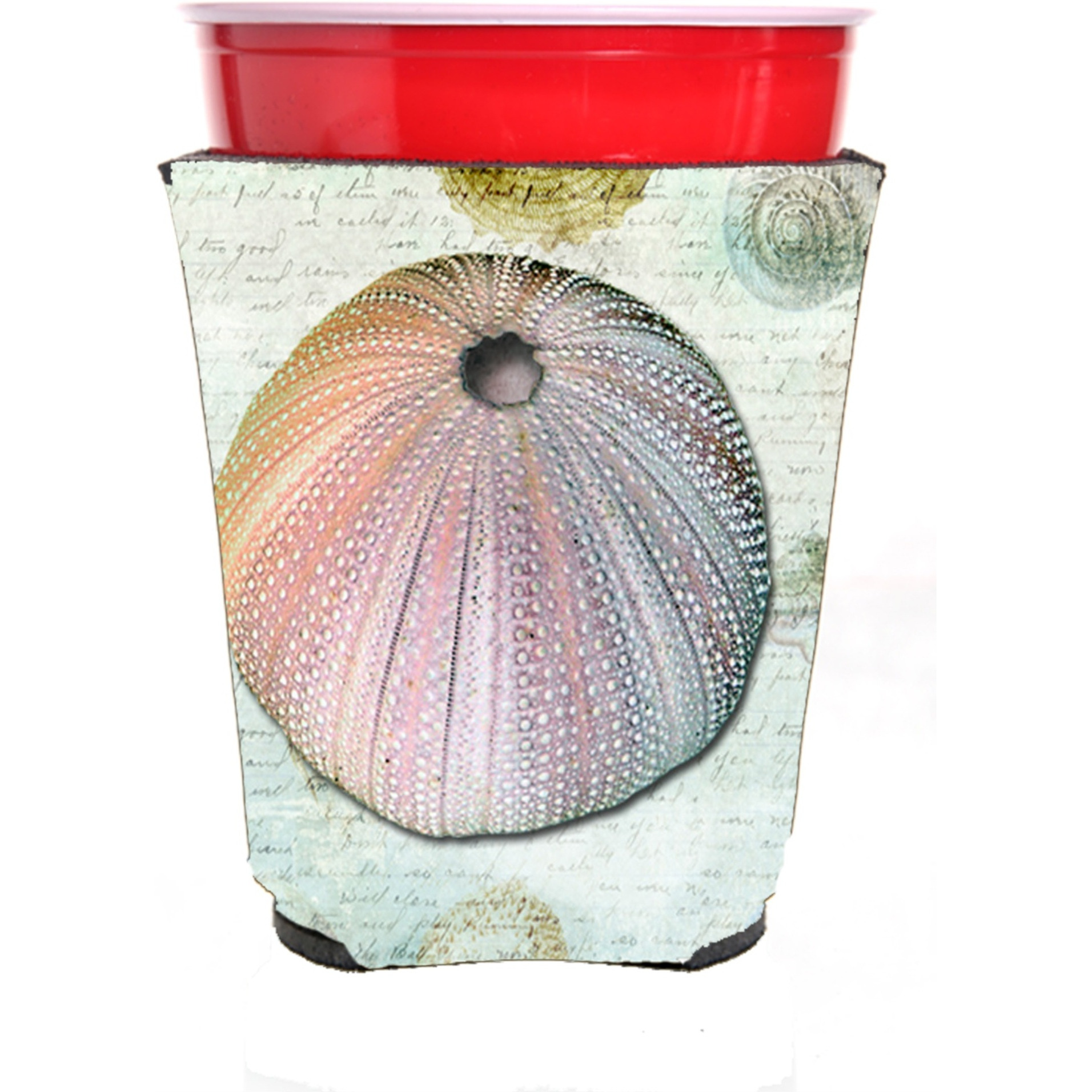 Anemone  Red Solo Cup Beverage Insulator Hugger