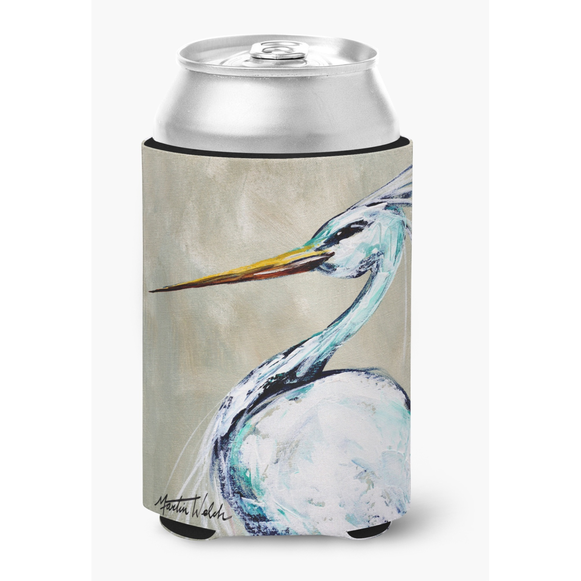Bird - Heron Smittys Brother Can or Bottle Beverage Insulator Hugger