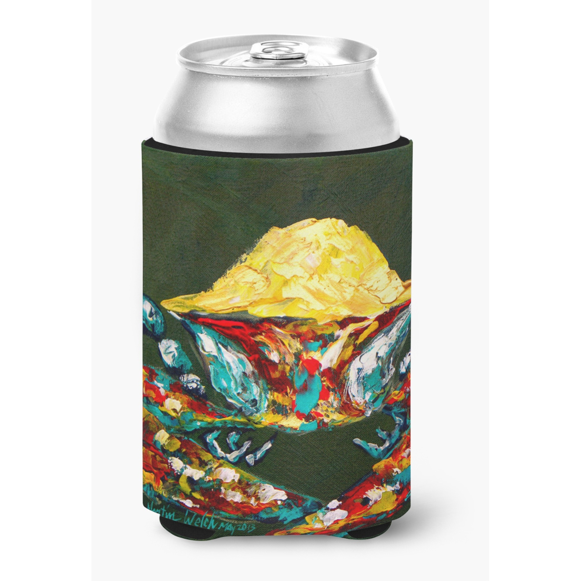 Crab Pick Me Can or Bottle Beverage Insulator Hugger