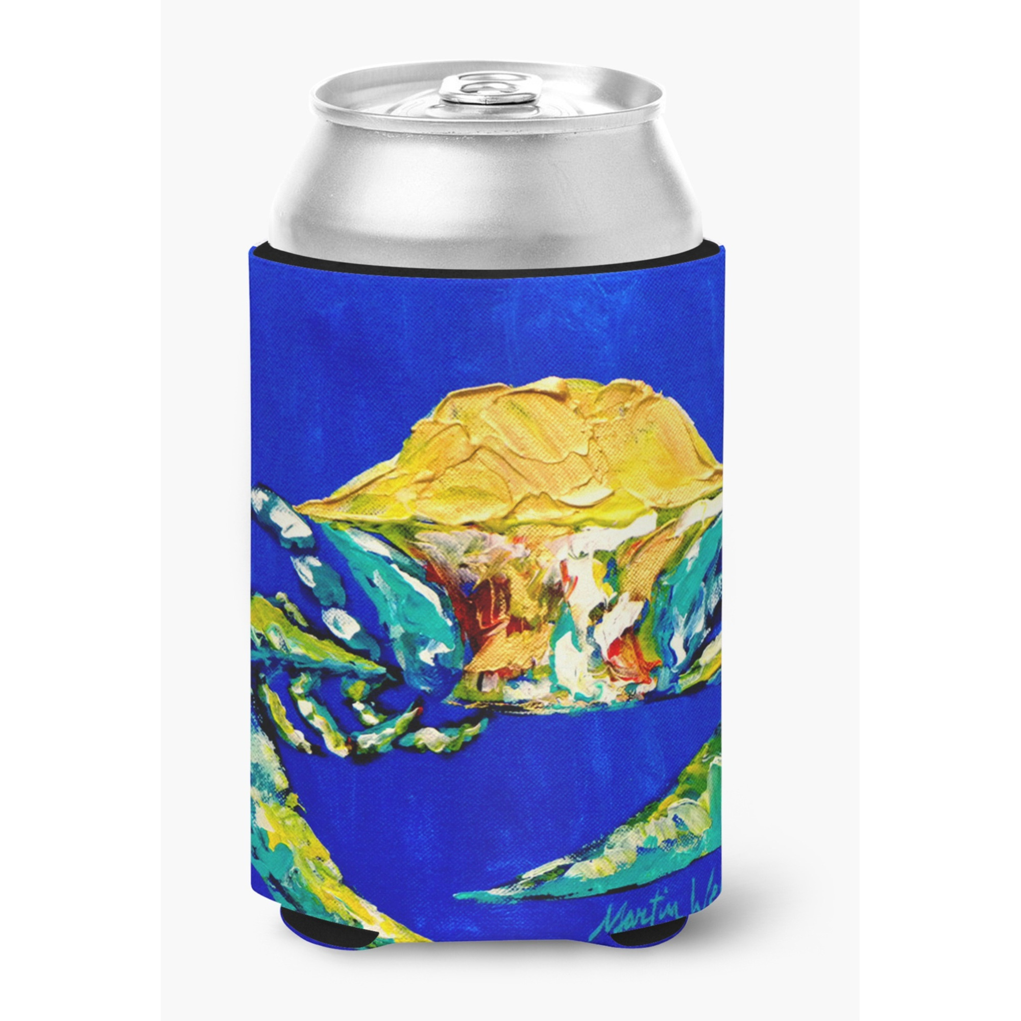 Crab Tight Quarters Can or Bottle Beverage Insulator Hugger