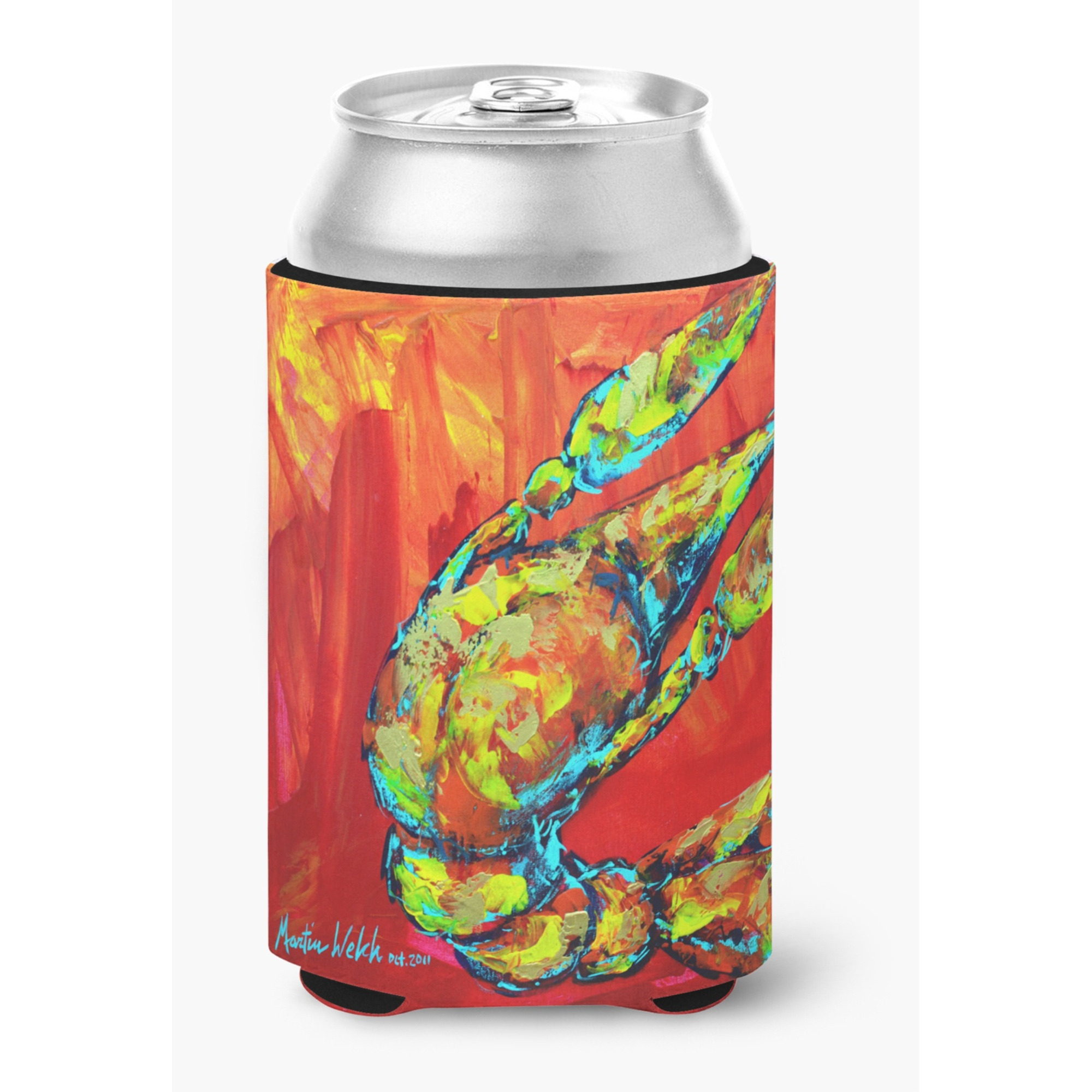 Crawfish Hot Craw Can or Bottle Beverage Insulator Hugger