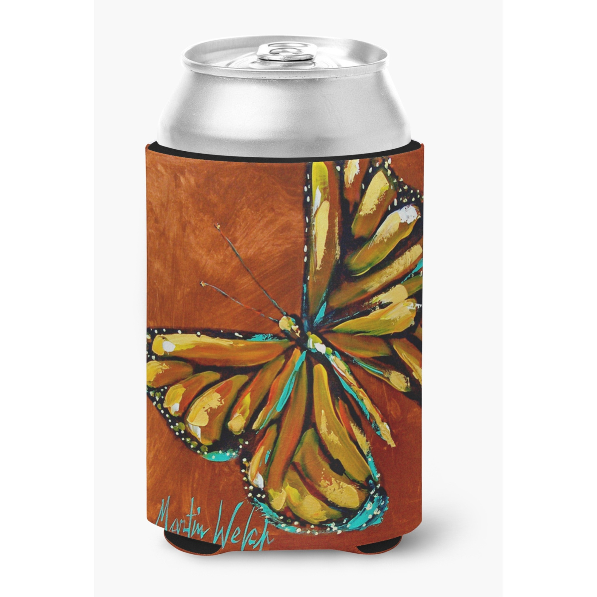 Insect - Butterly Butterfy Can or Bottle Beverage Insulator Hugger