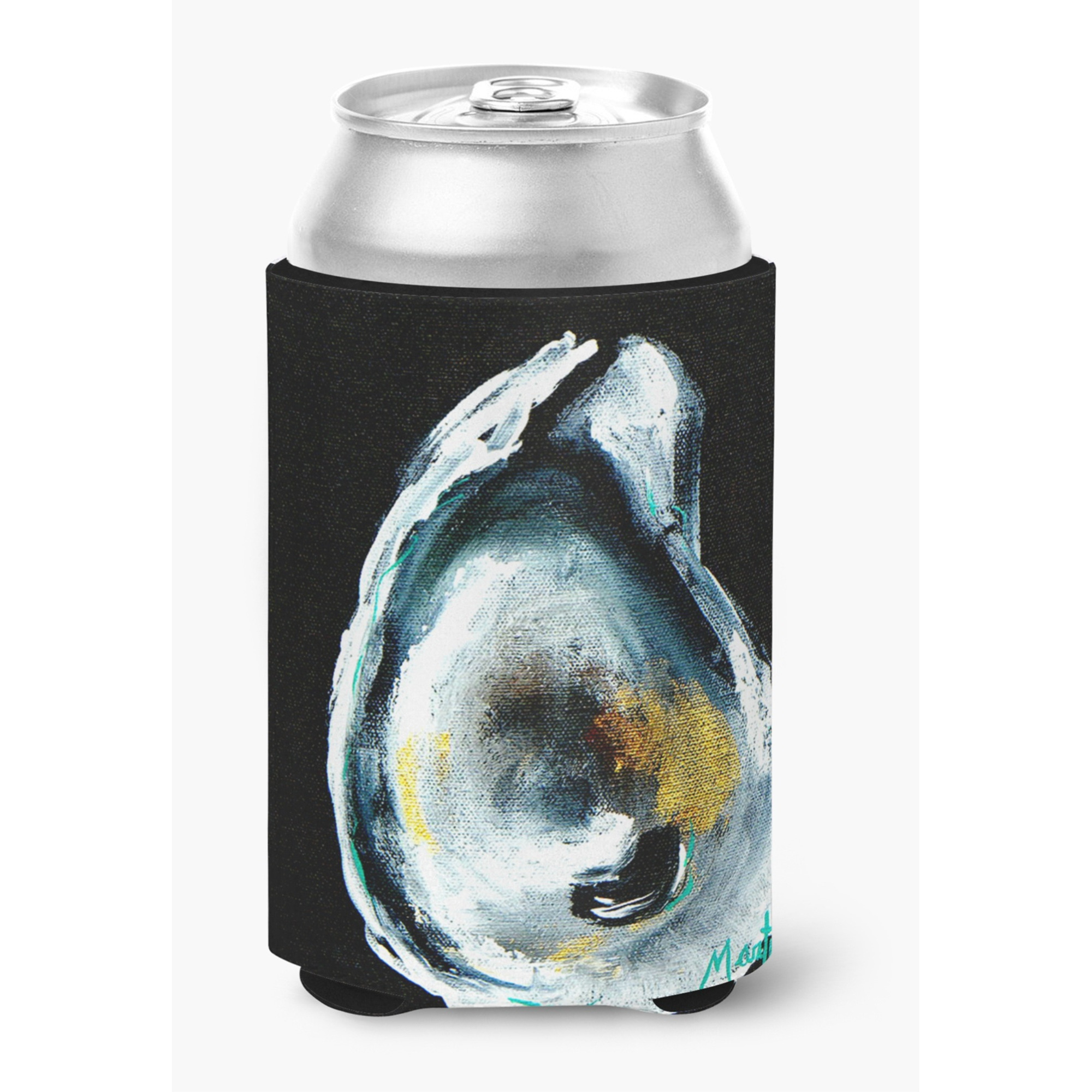 Oyster Goldie Can or Bottle Beverage Insulator Hugger