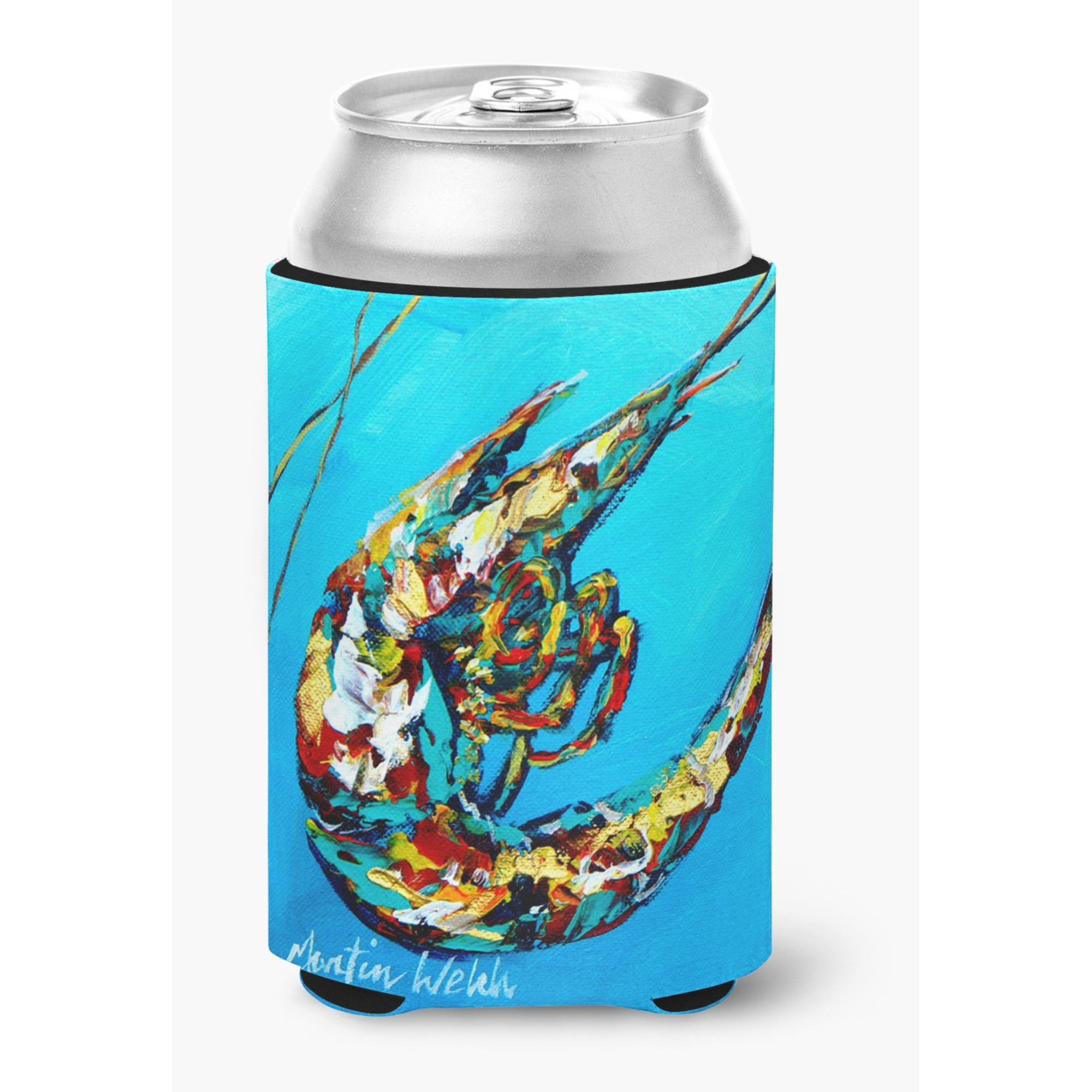 Shrimp Baby Shrimp Can or Bottle Beverage Insulator Hugger