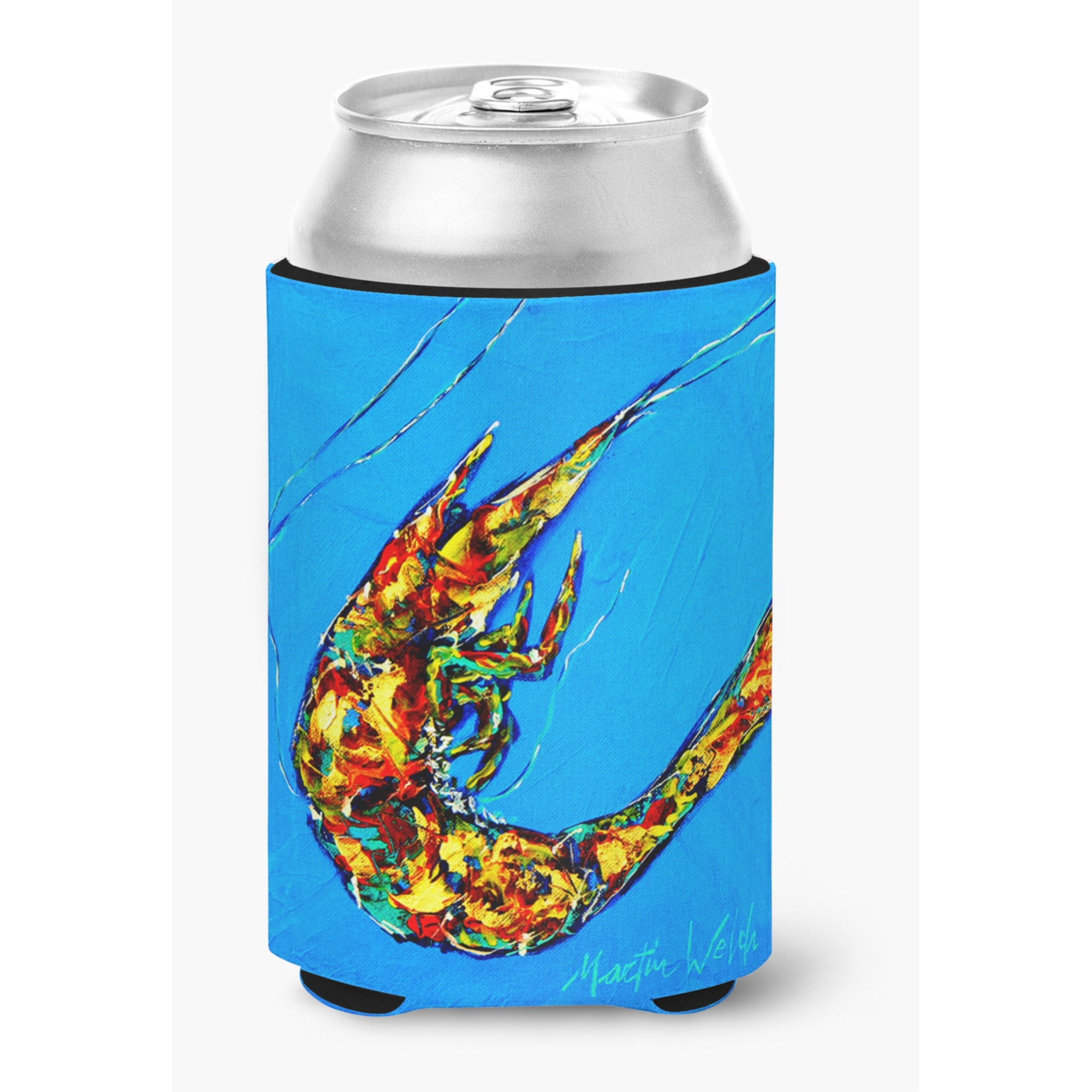 Shrimp Felix Can or Bottle Beverage Insulator Hugger