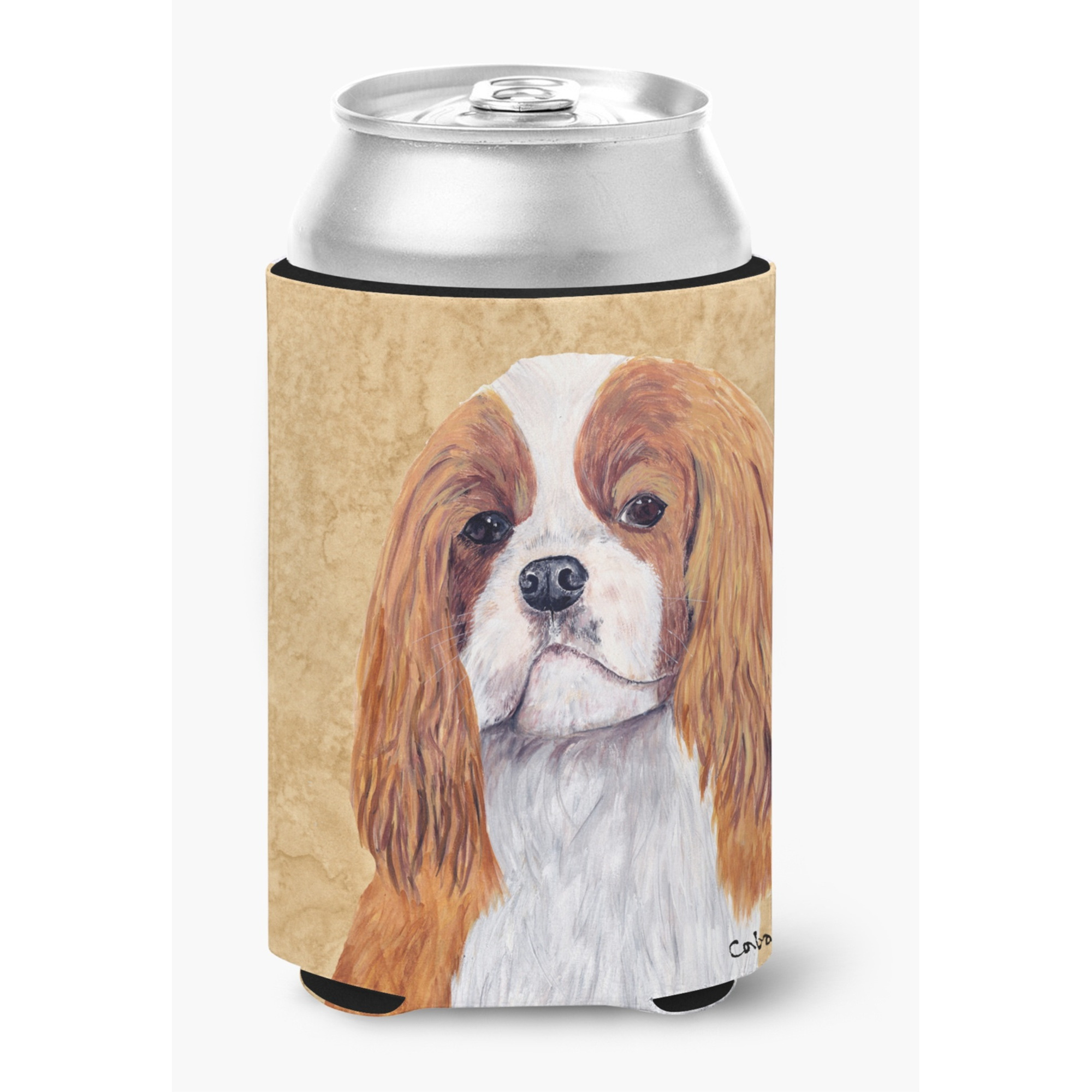 Cavalier Spaniel Can or Bottle Beverage Insulator Hugger