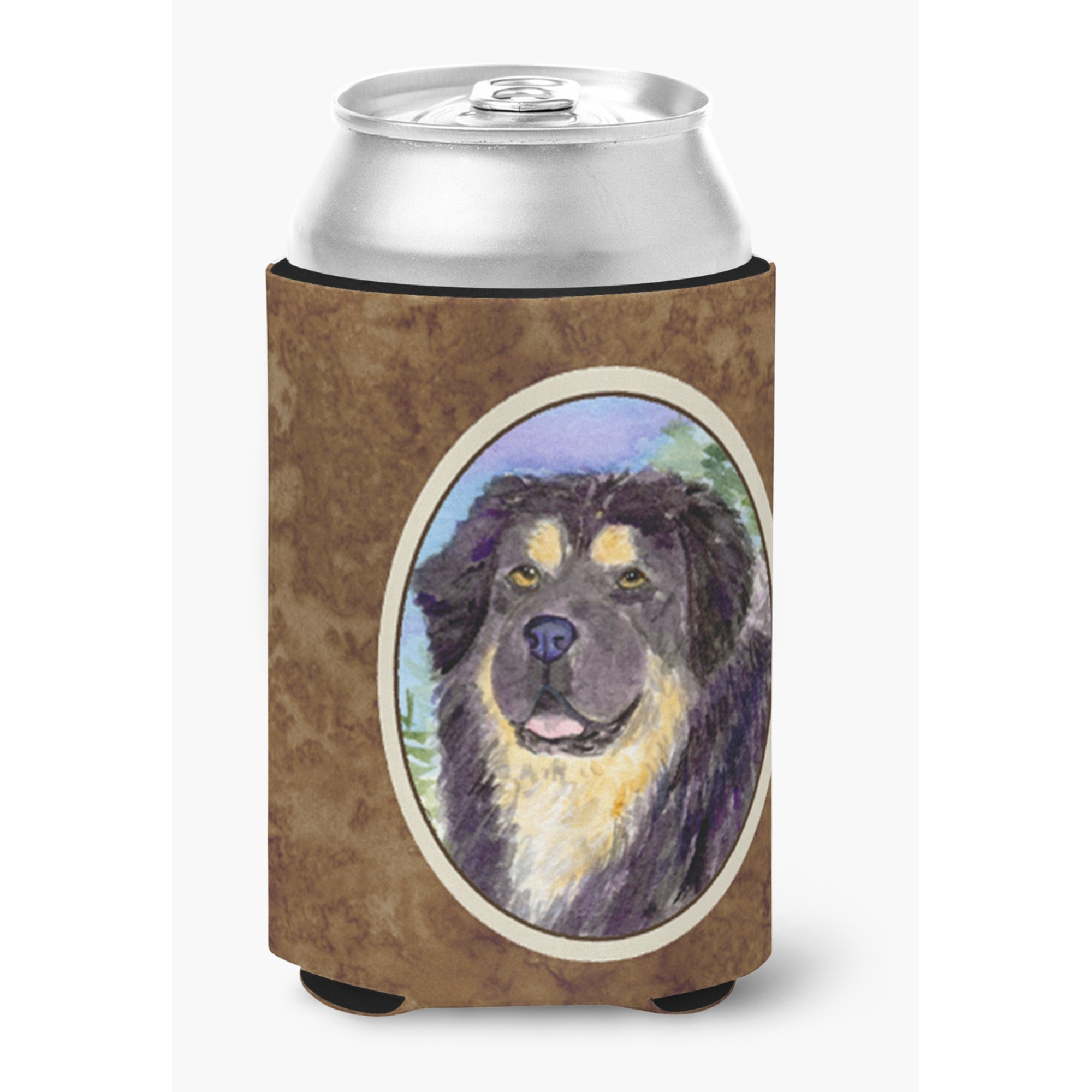 Tibetan Mastiff Can or Bottle Beverage Insulator Hugger
