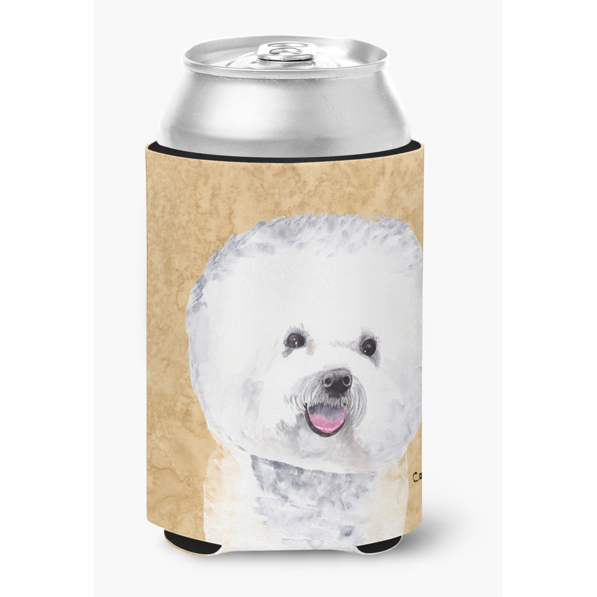 Bichon Frise Can or Bottle Beverage Insulator Hugger