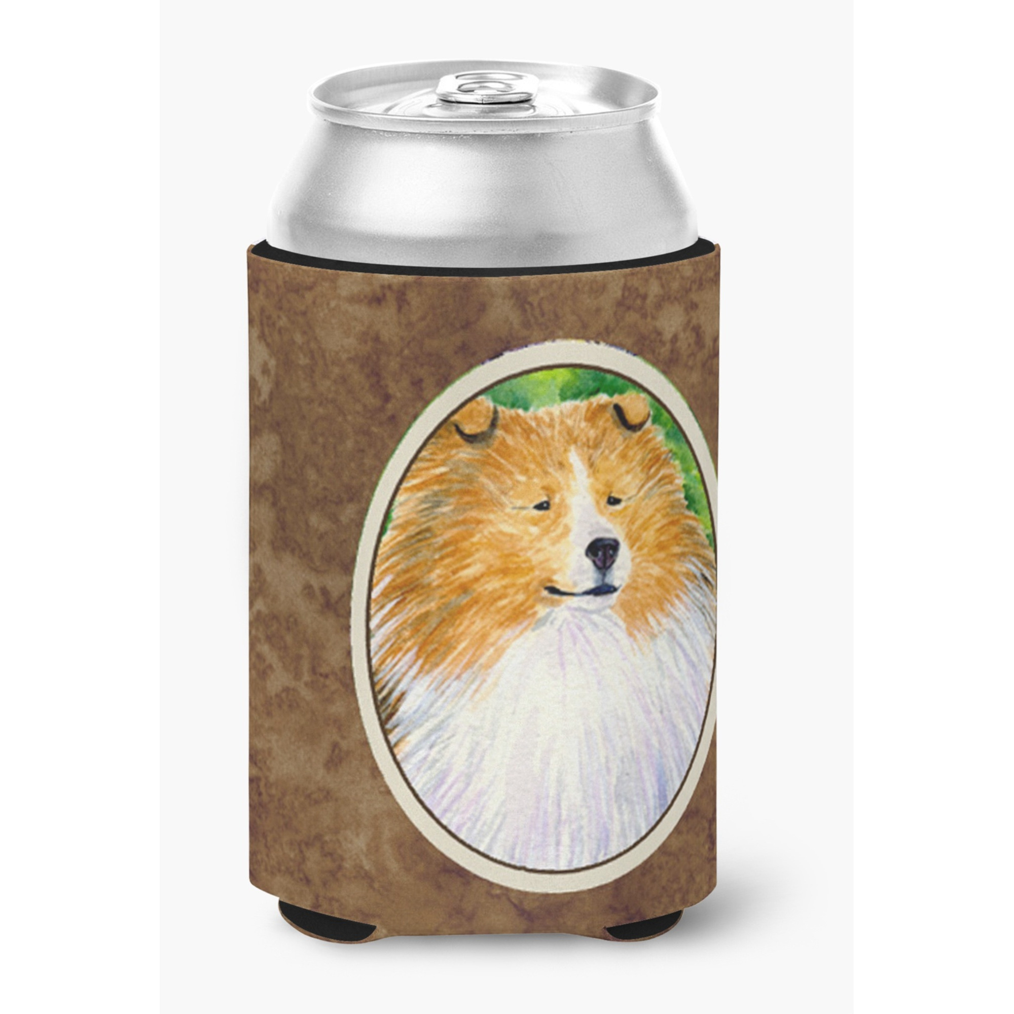 Collie Can or Bottle Beverage Insulator Hugger