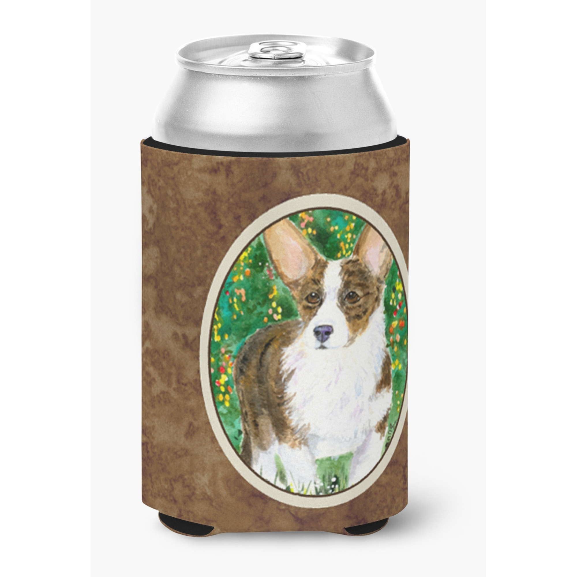 Corgi Can or Bottle Beverage Insulator Hugger