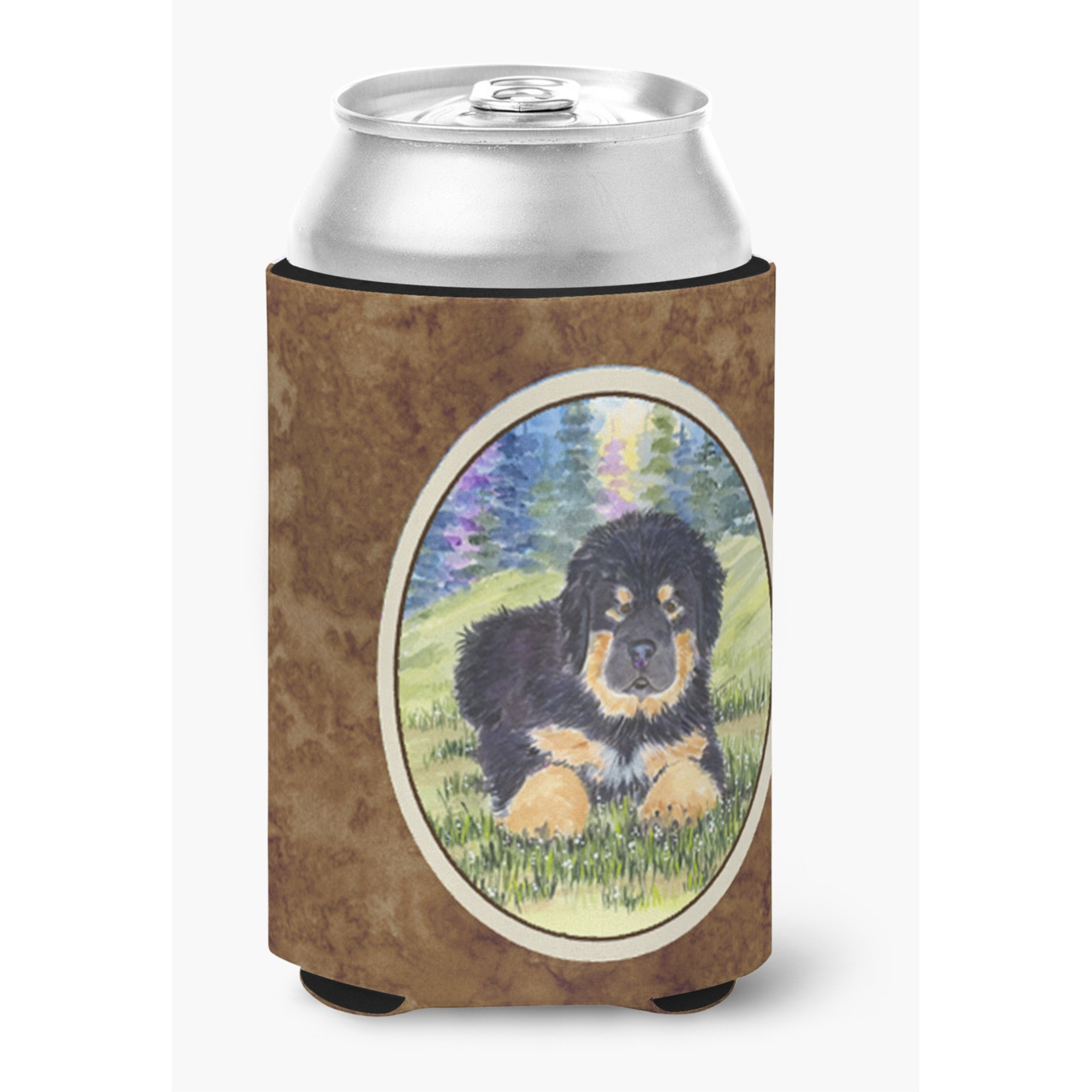 Tibetan Mastiff Can or Bottle Beverage Insulator Hugger