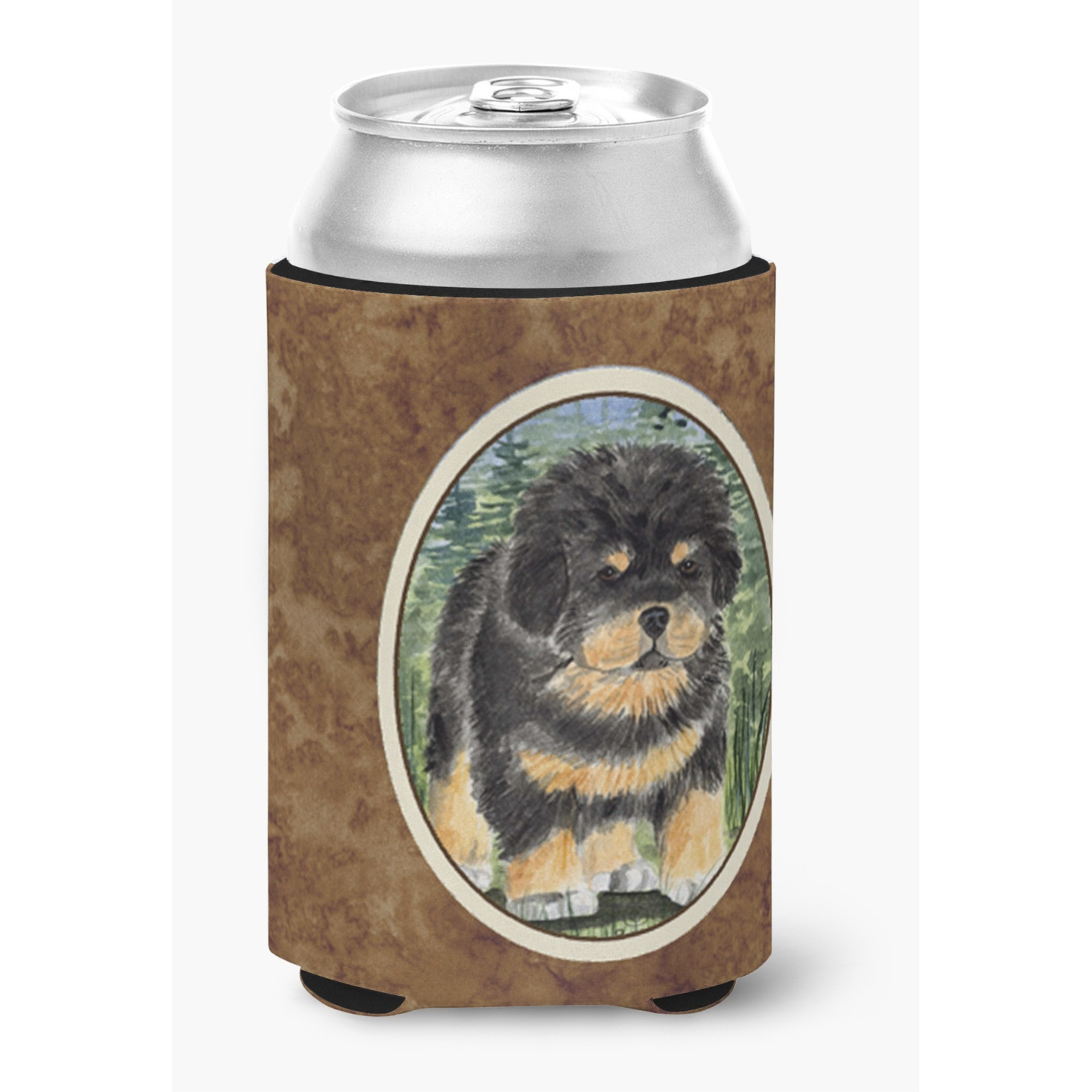 Tibetan Mastiff Can or Bottle Beverage Insulator Hugger