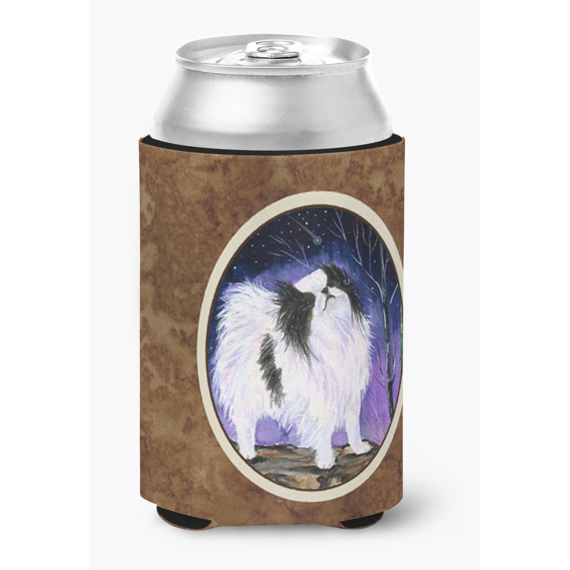 Japanese Chin Can or Bottle Beverage Insulator Hugger
