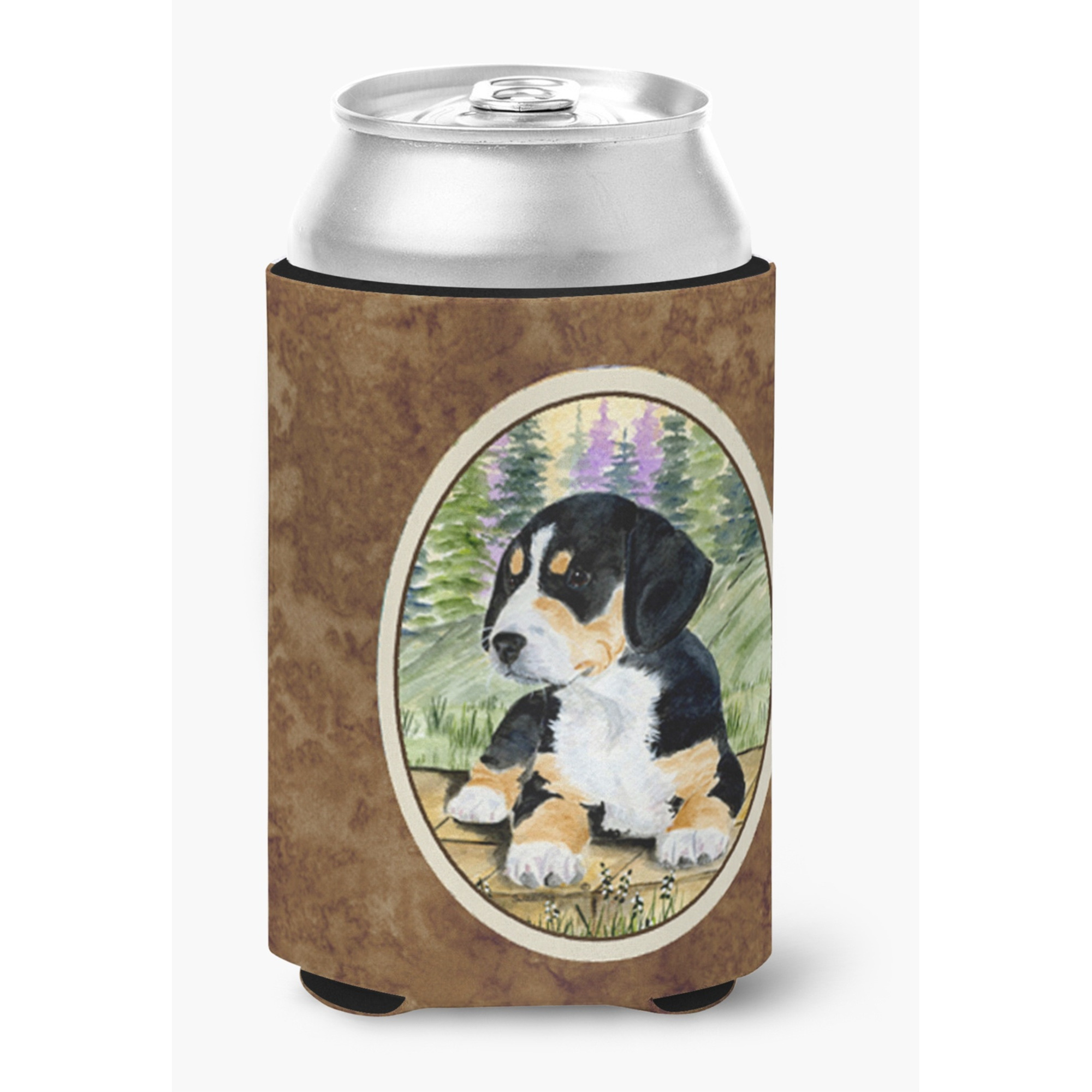 Entlebucher Mountain Dog Can or Bottle Beverage Insulator Hugger