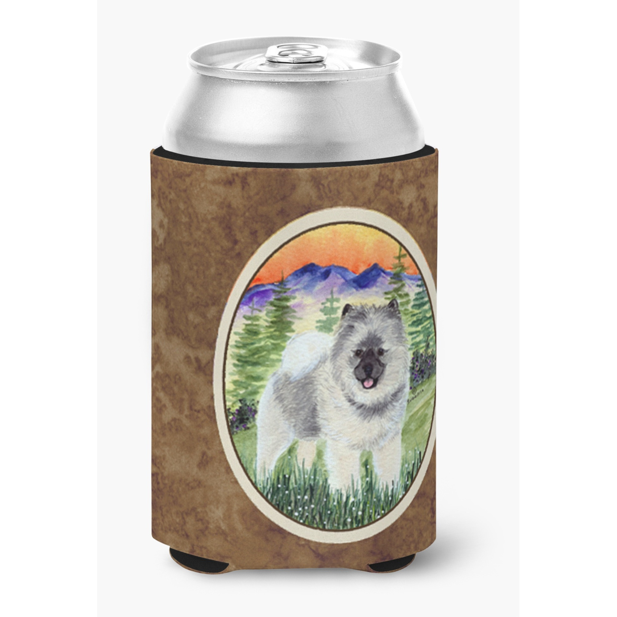 Keeshond Can or Bottle Beverage Insulator Hugger